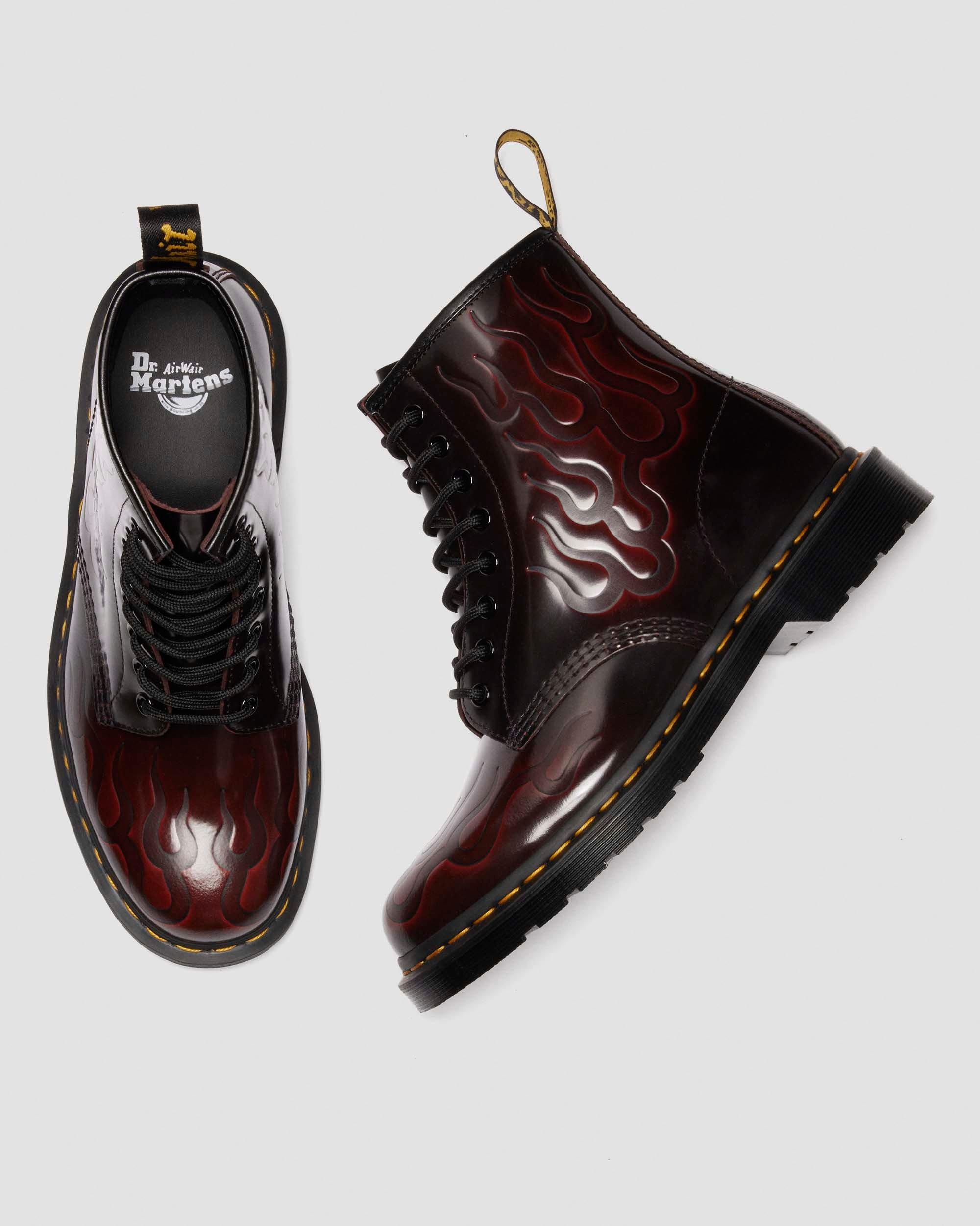 1460 Inferno Arcadia Rub Off Leather Boots - 2