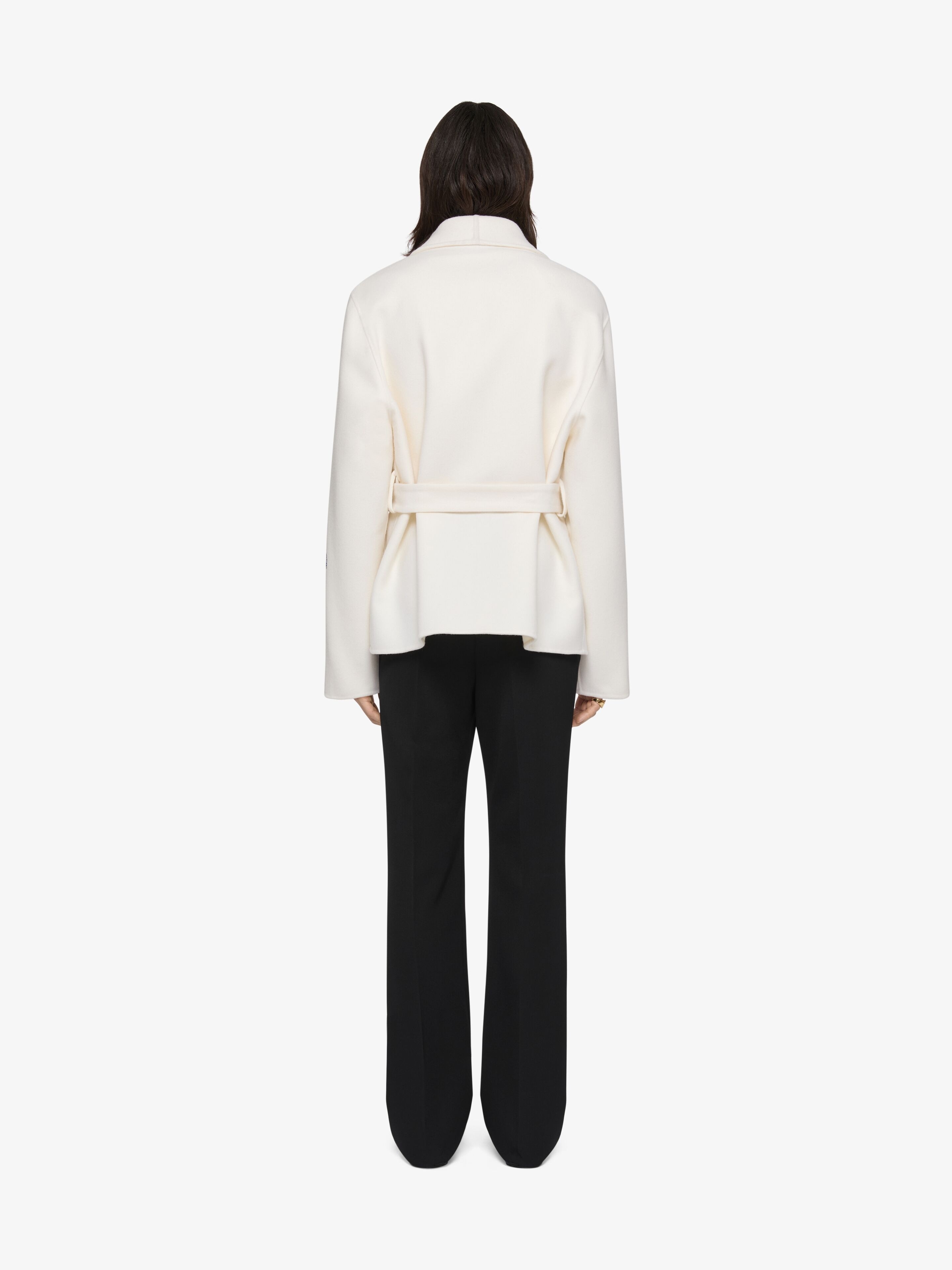 JACKET IN WOOL WITH HG EMBROIDERY - 3