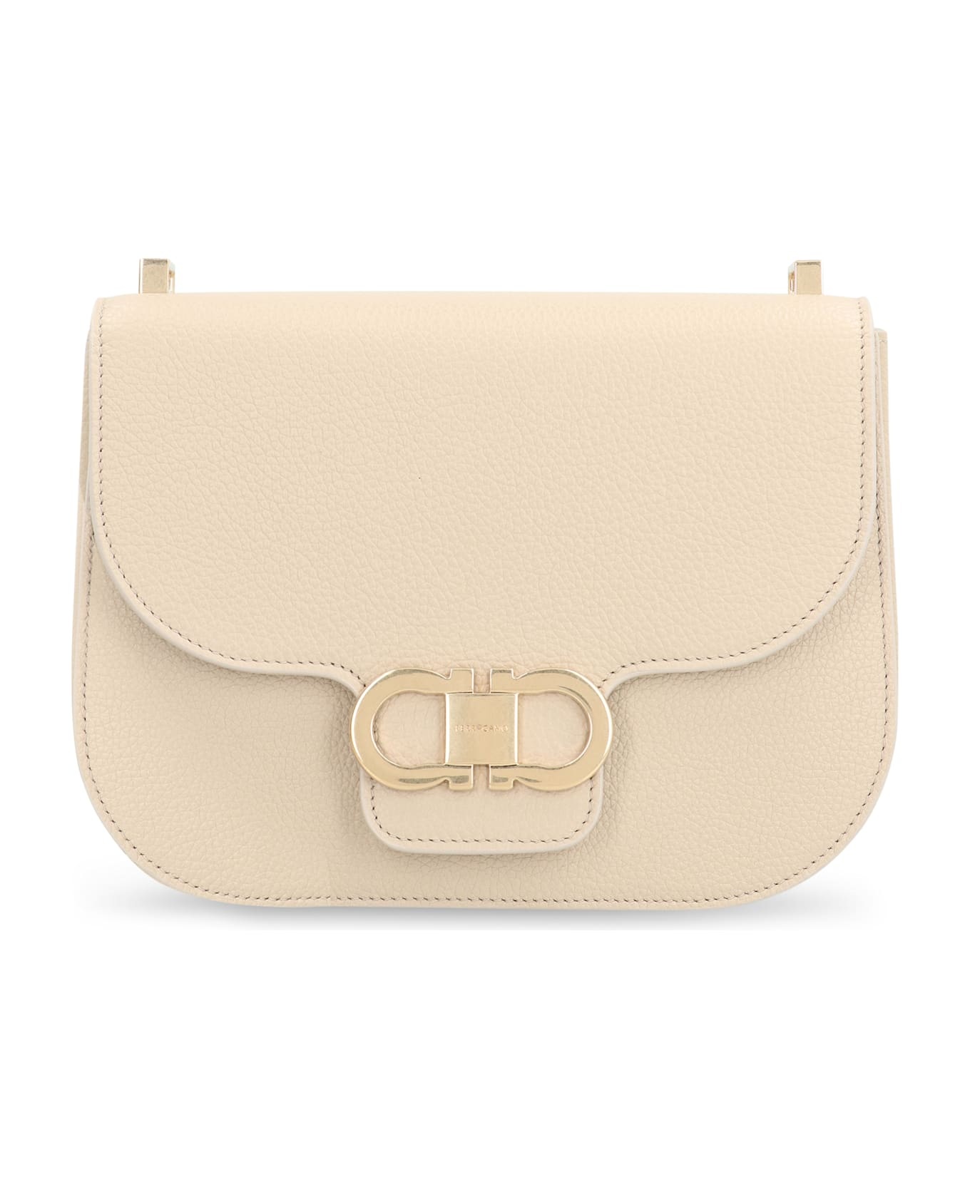Gancini Leather Crossbody Bag - 2