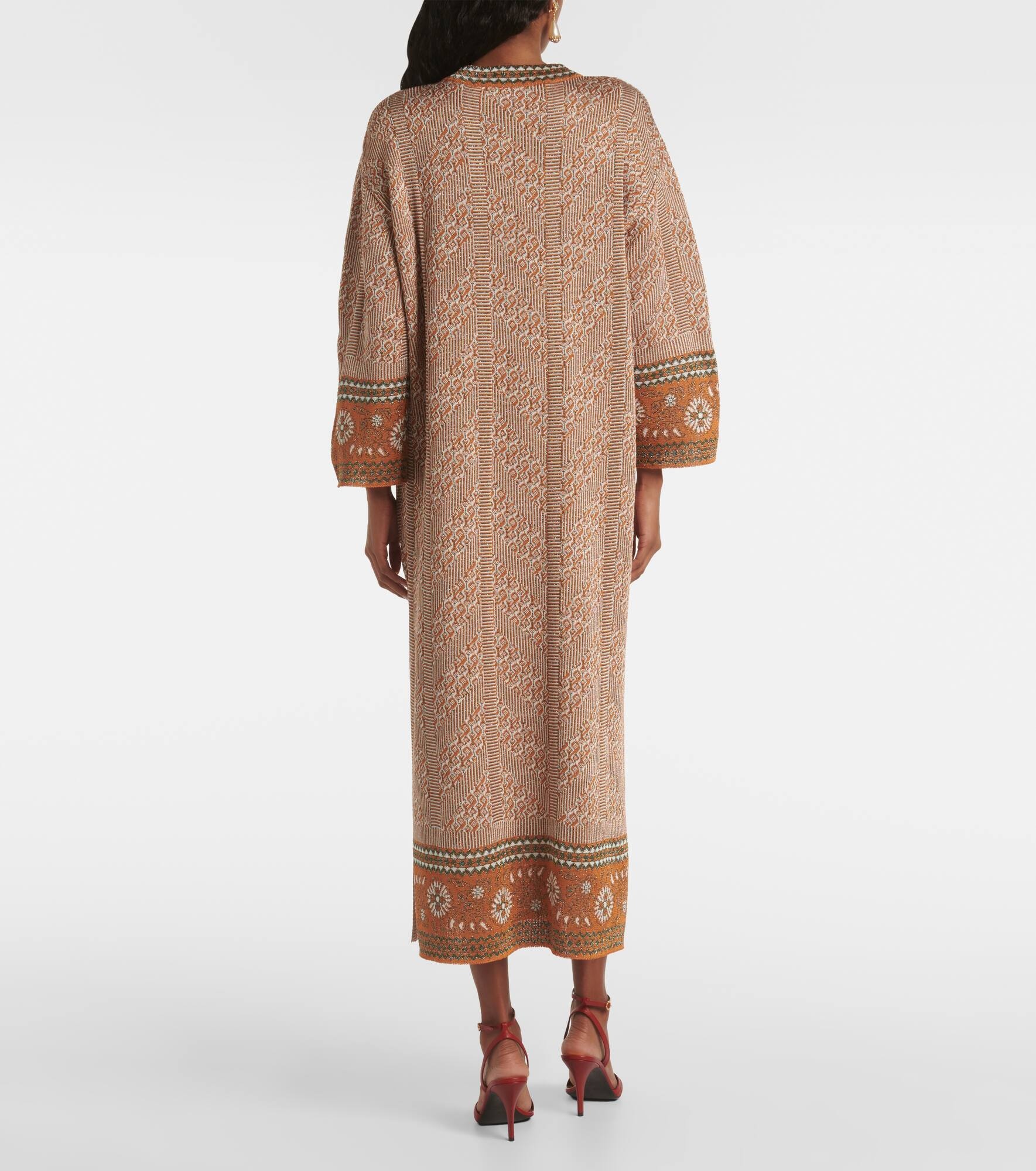 Lamé maxi dress - 3