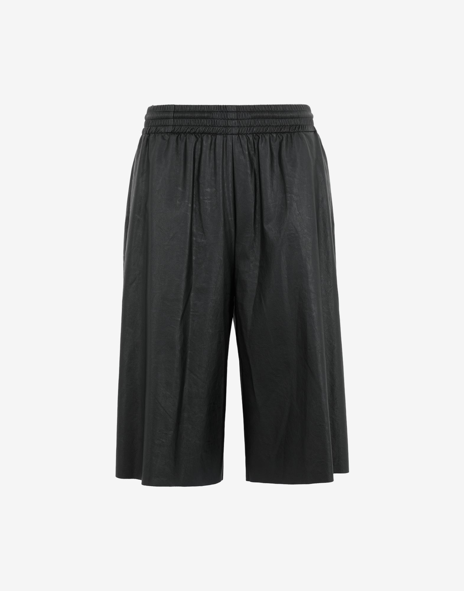 Faux leather culottes - 1