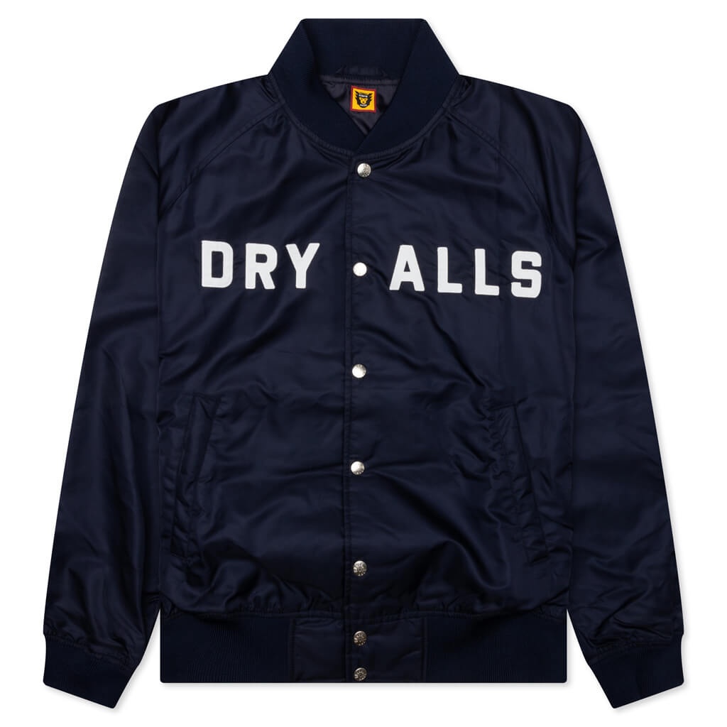 NYLON STADIUM JACKET - NAVY - 1