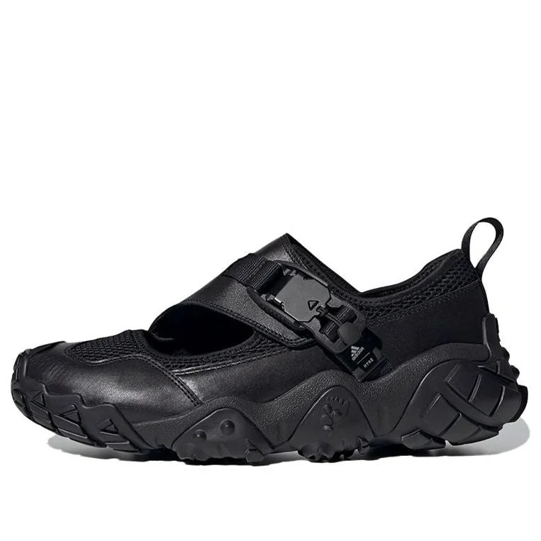 Hyke x adidas originals Fyw Xta Fashion Crossover Unisex Black Sandals FY3947 - 1