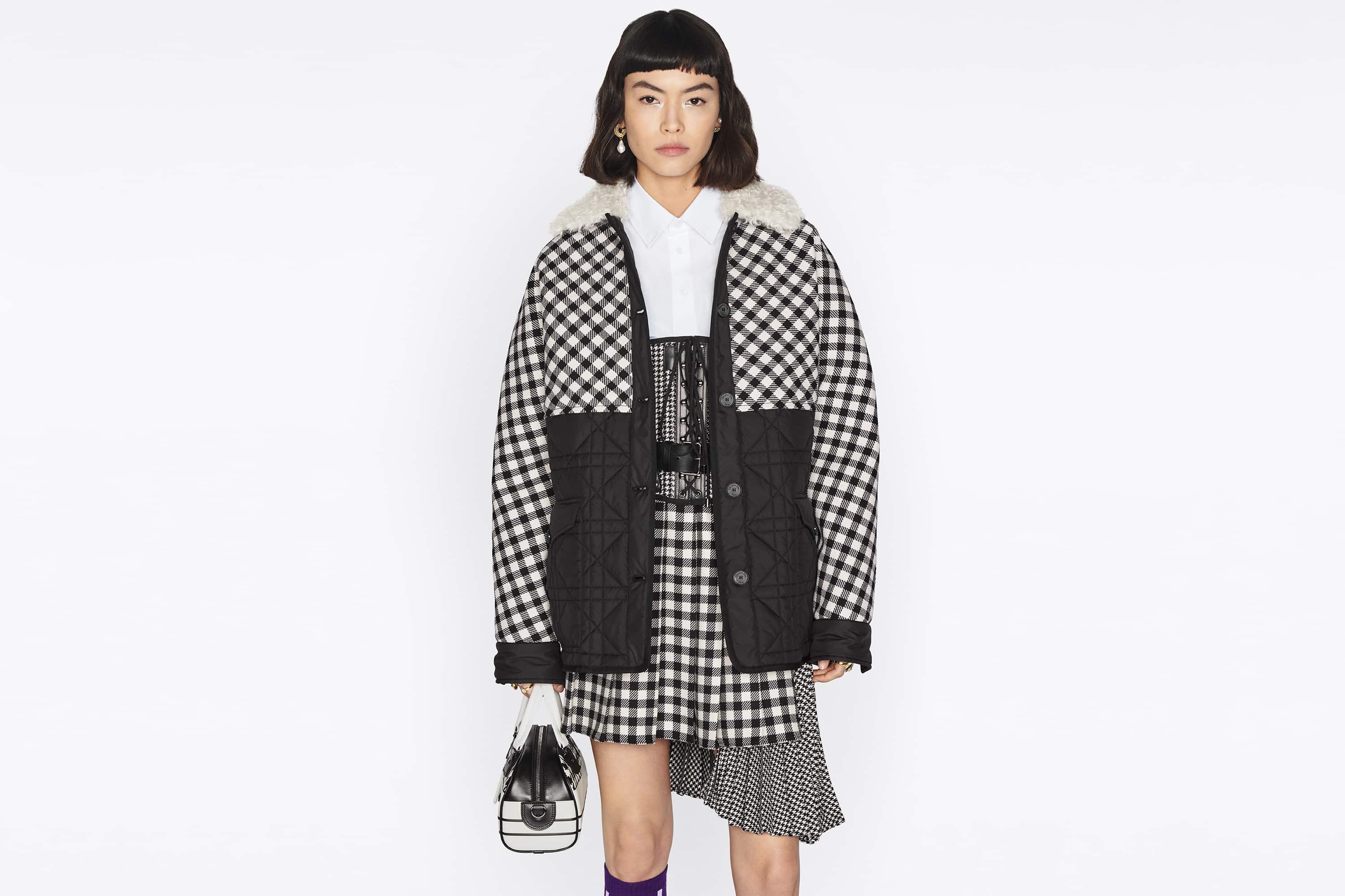 Peacoat with Macrocannage Paneling - 8