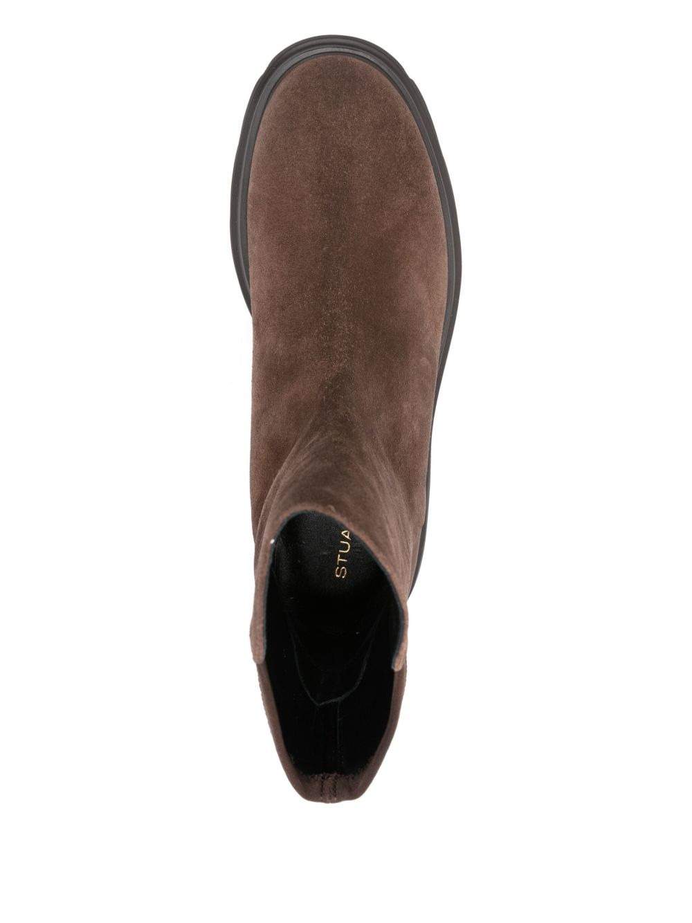 suede platform boots - 4