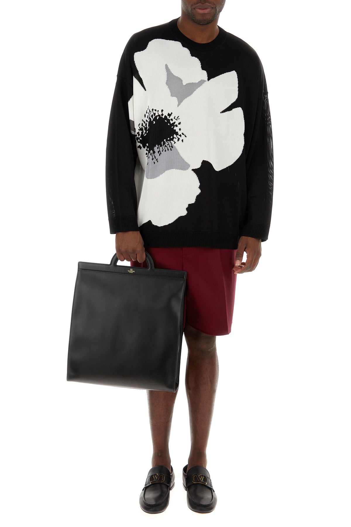 Black viscose sweater - 6