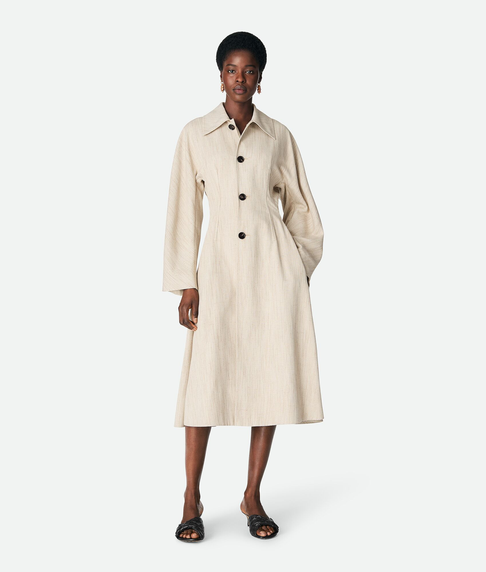 Viscose Silk Coat - 1