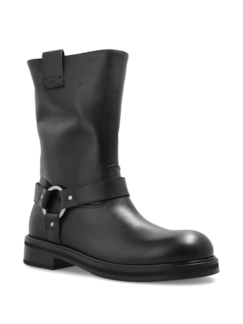 Dolce & Gabbana harness strap boots outlook
