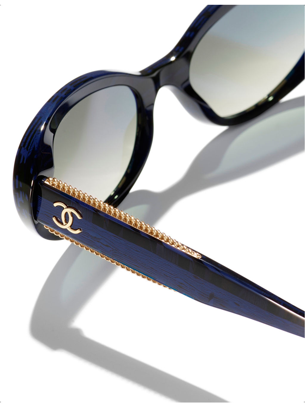 CH5515 oval-frame acetate sunglasses - 2