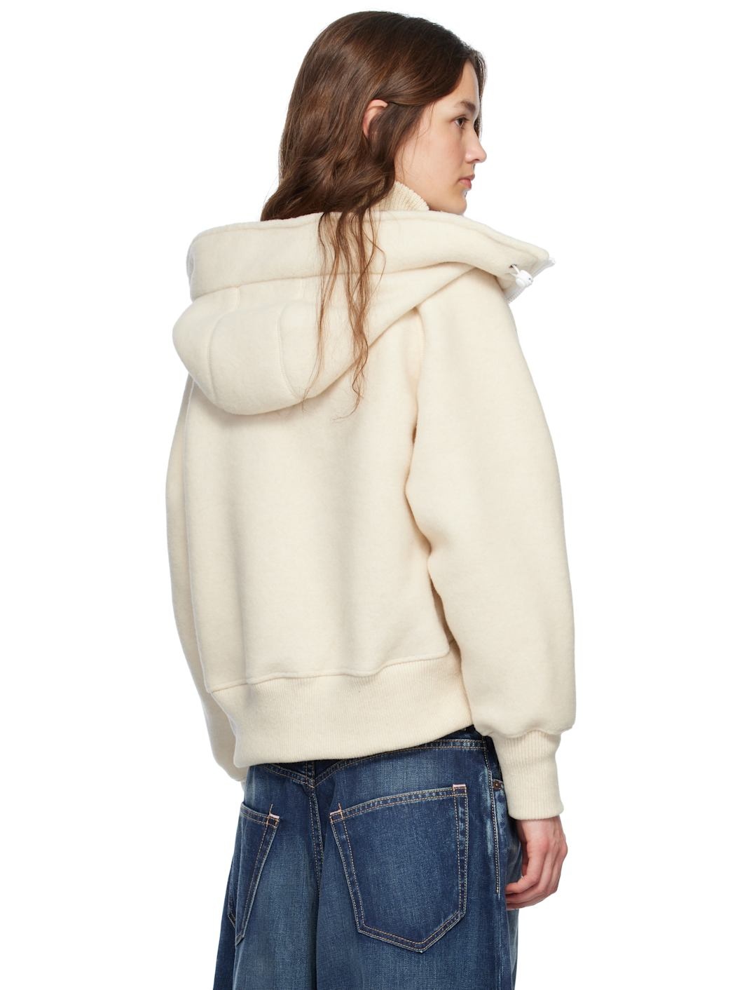 Off-White HUMANATURE Chilliwack Bomber Kind Fleece Jacket - 3