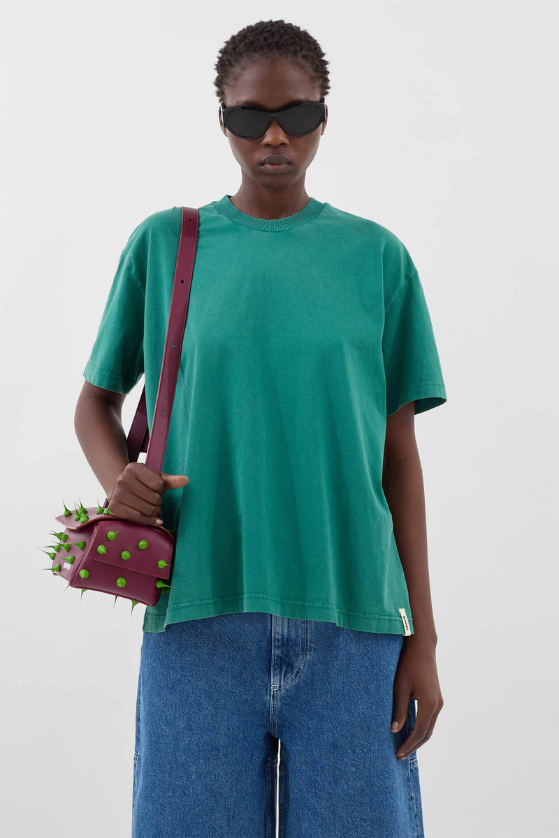 EVERYDAY CLASSIC T-SHIRT / emerald green 3
