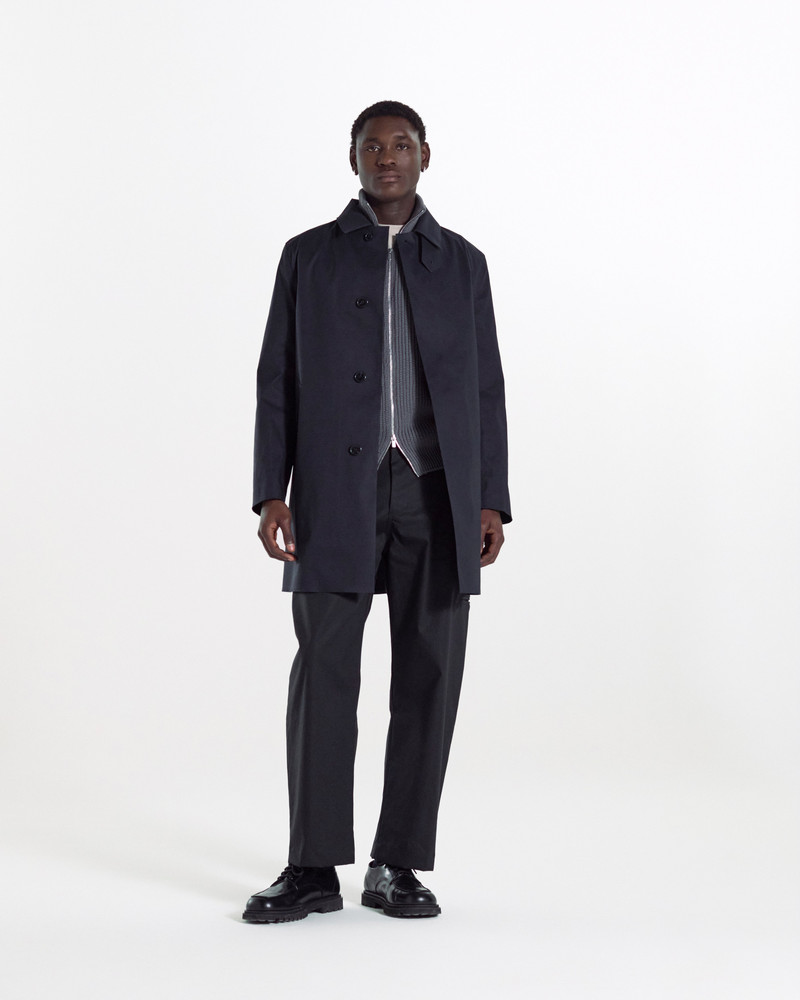 Mackintosh Dunoon Rubberised Mid Length Coat outlook
