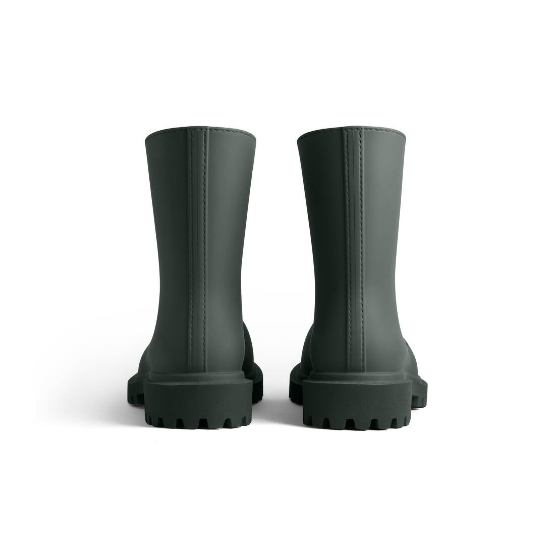 BALENCIAGA Men's Steroid Boot in Dark Green | REVERSIBLE