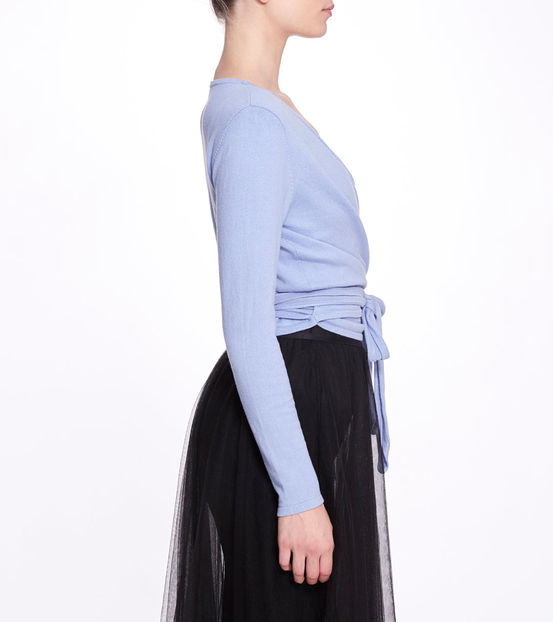 ANNE WRAP SWEATER - 3