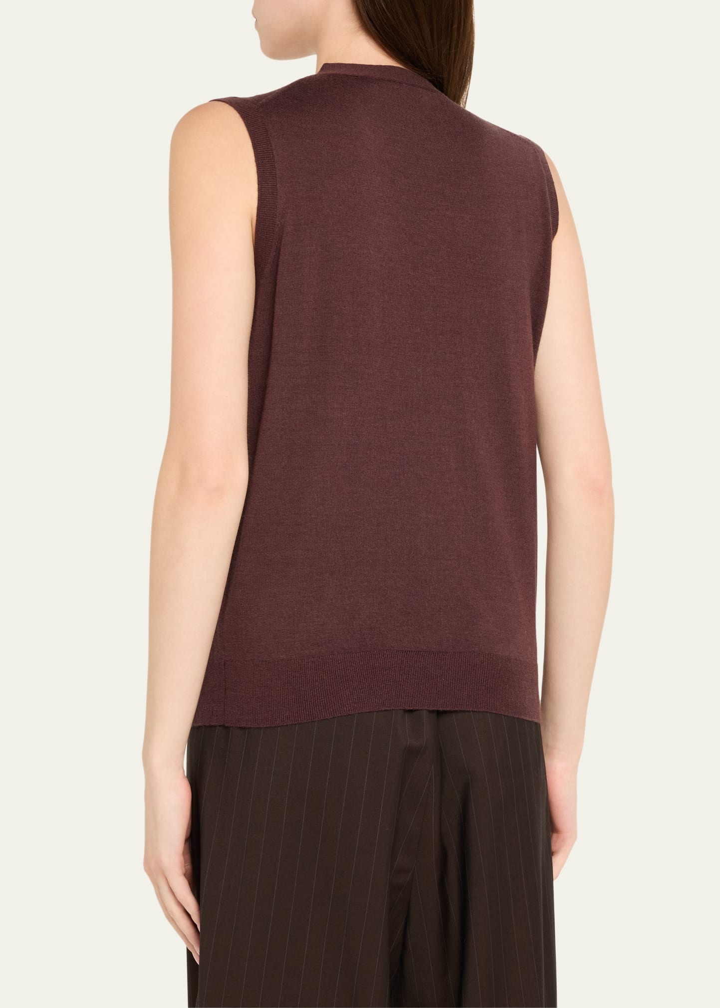 Wool-Cashmere Vest - 3