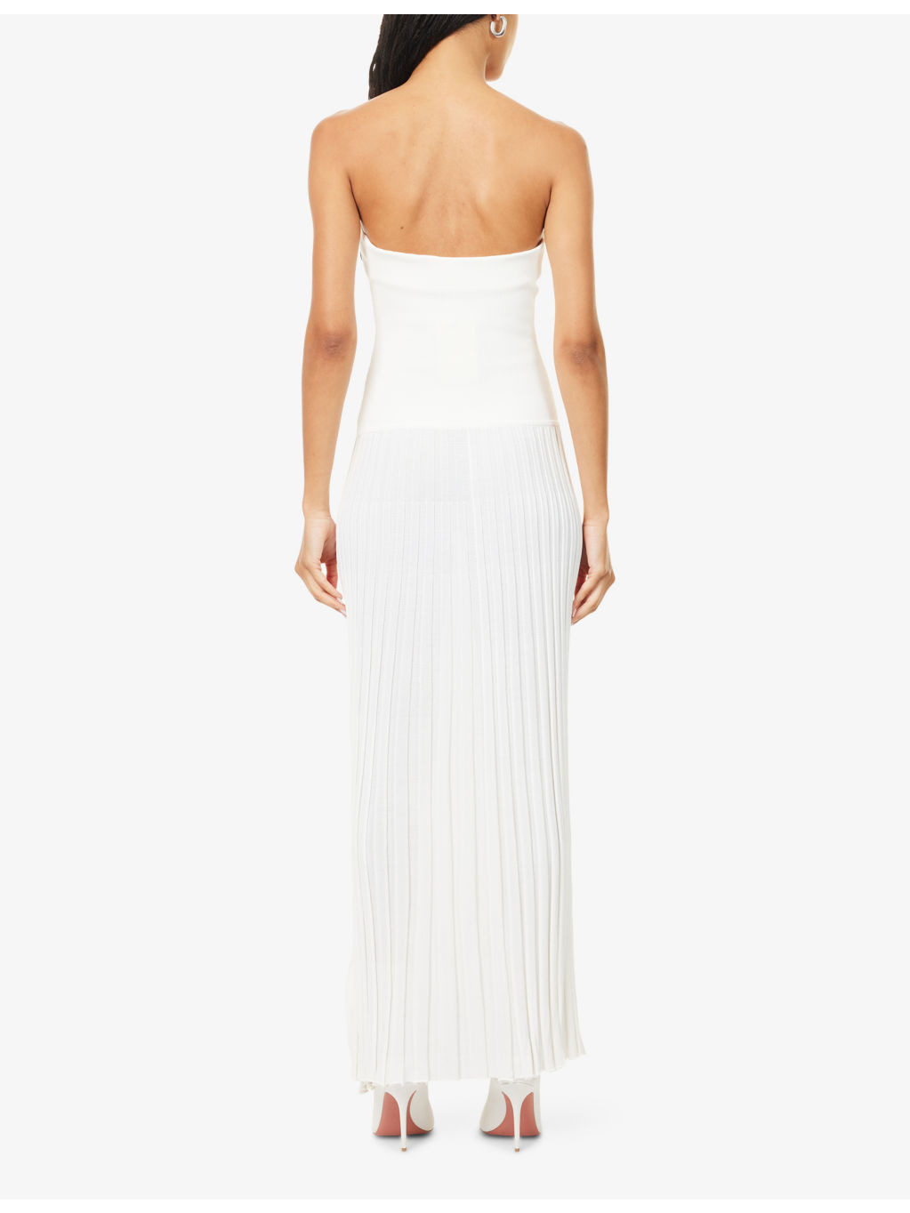 Slashed Knit Sunray Maxi Dress - 4