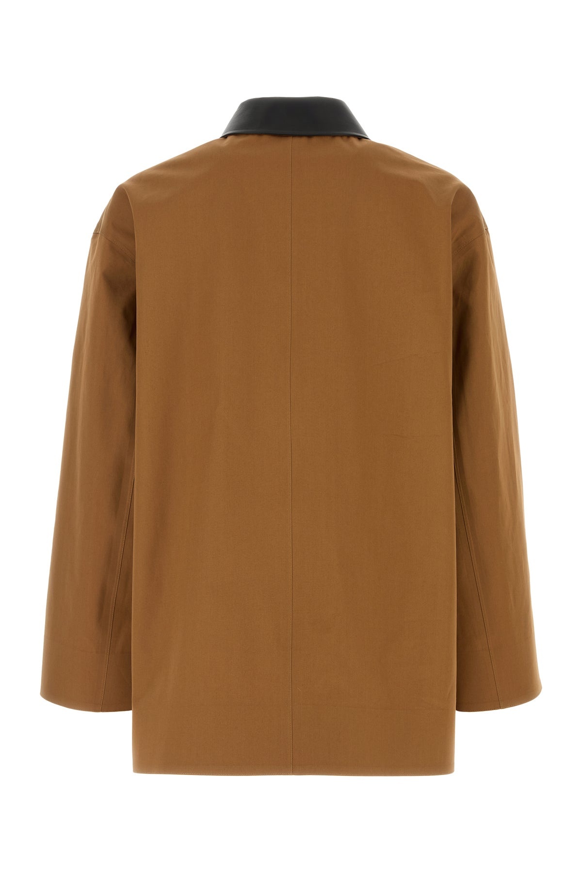 Caramel cotton trench coat - 2