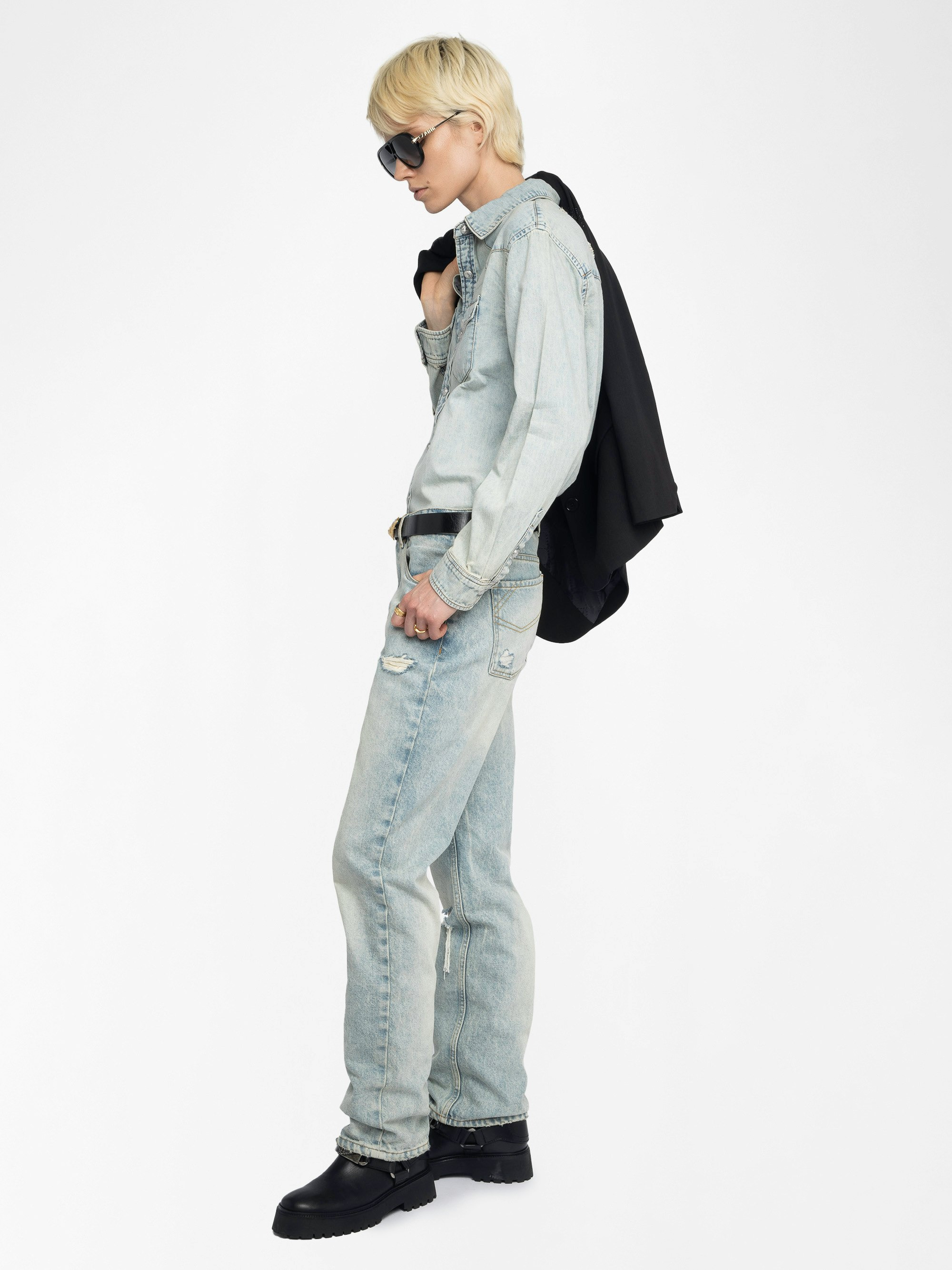 Saby Denim Shirt - 5