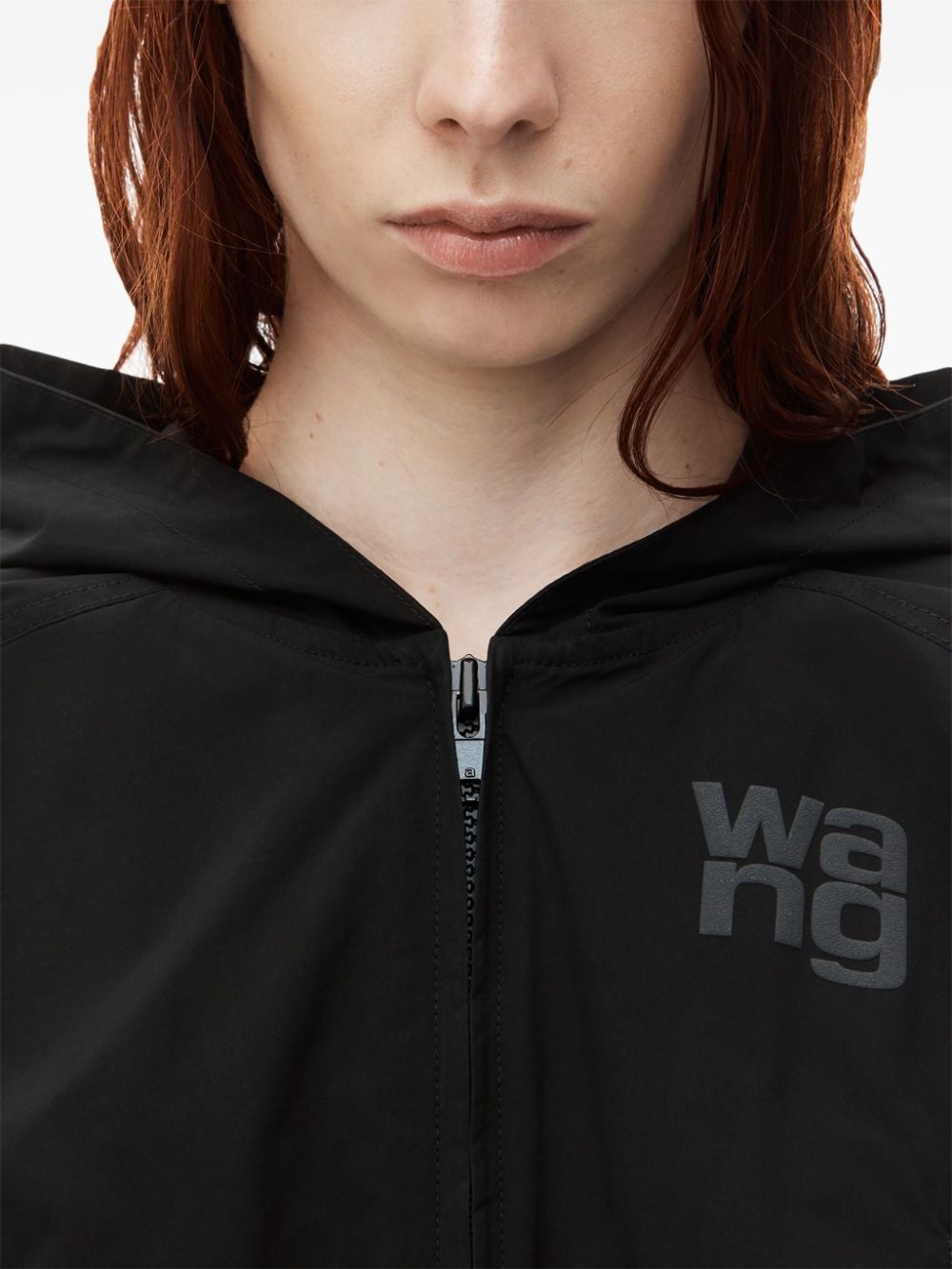zip-up cropped jacket - 5