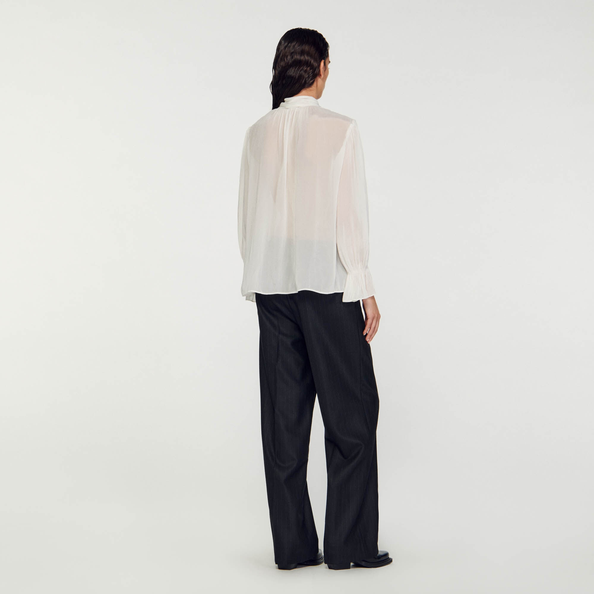 PUSSY BOW BLOUSE - 6