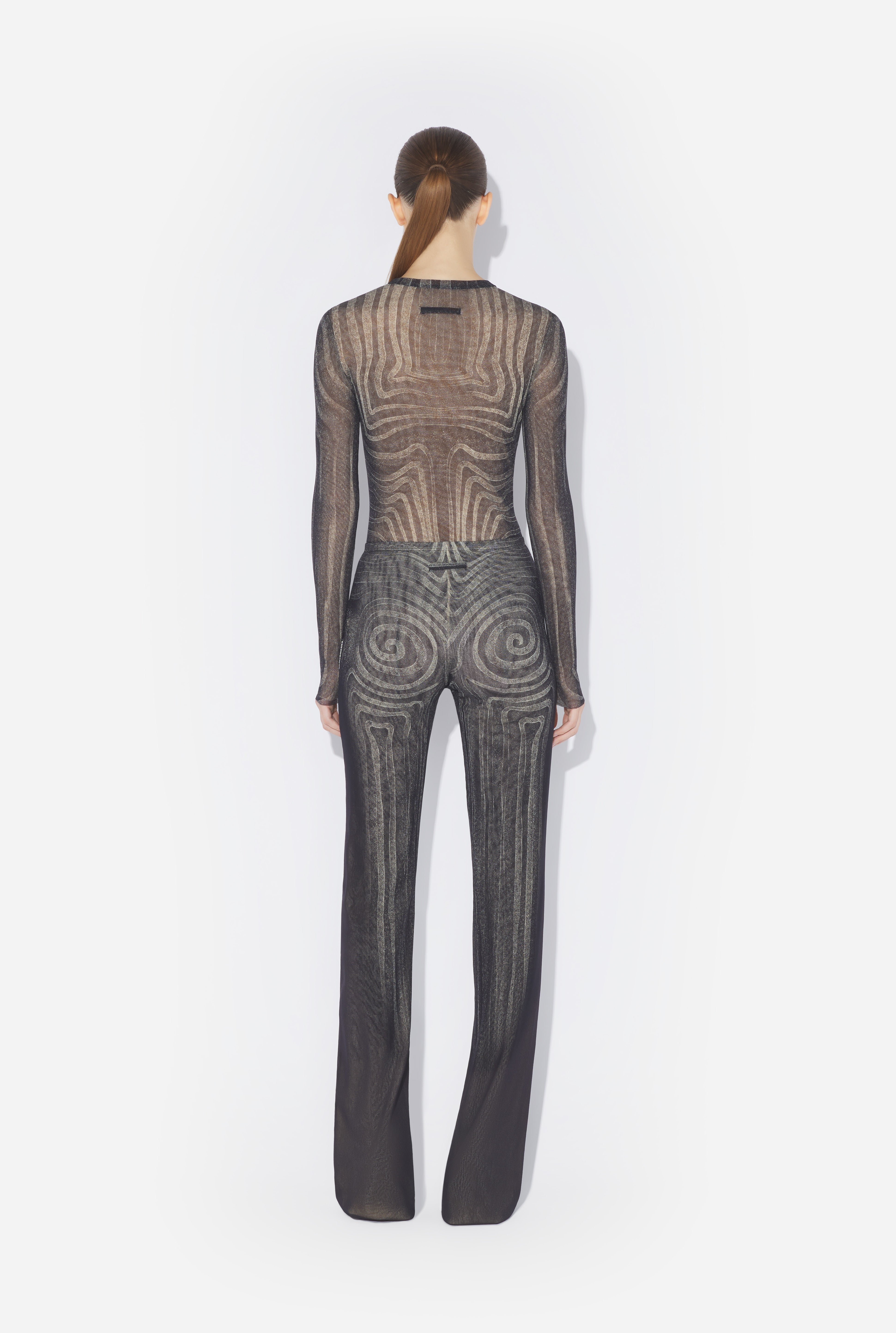 THE BLACK “SPIRALE” PANTS - 2