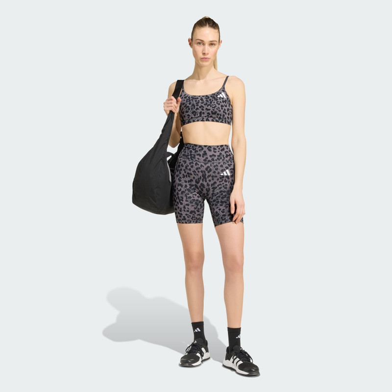 Optime Essentials Workout Leopard Short Leggings 5