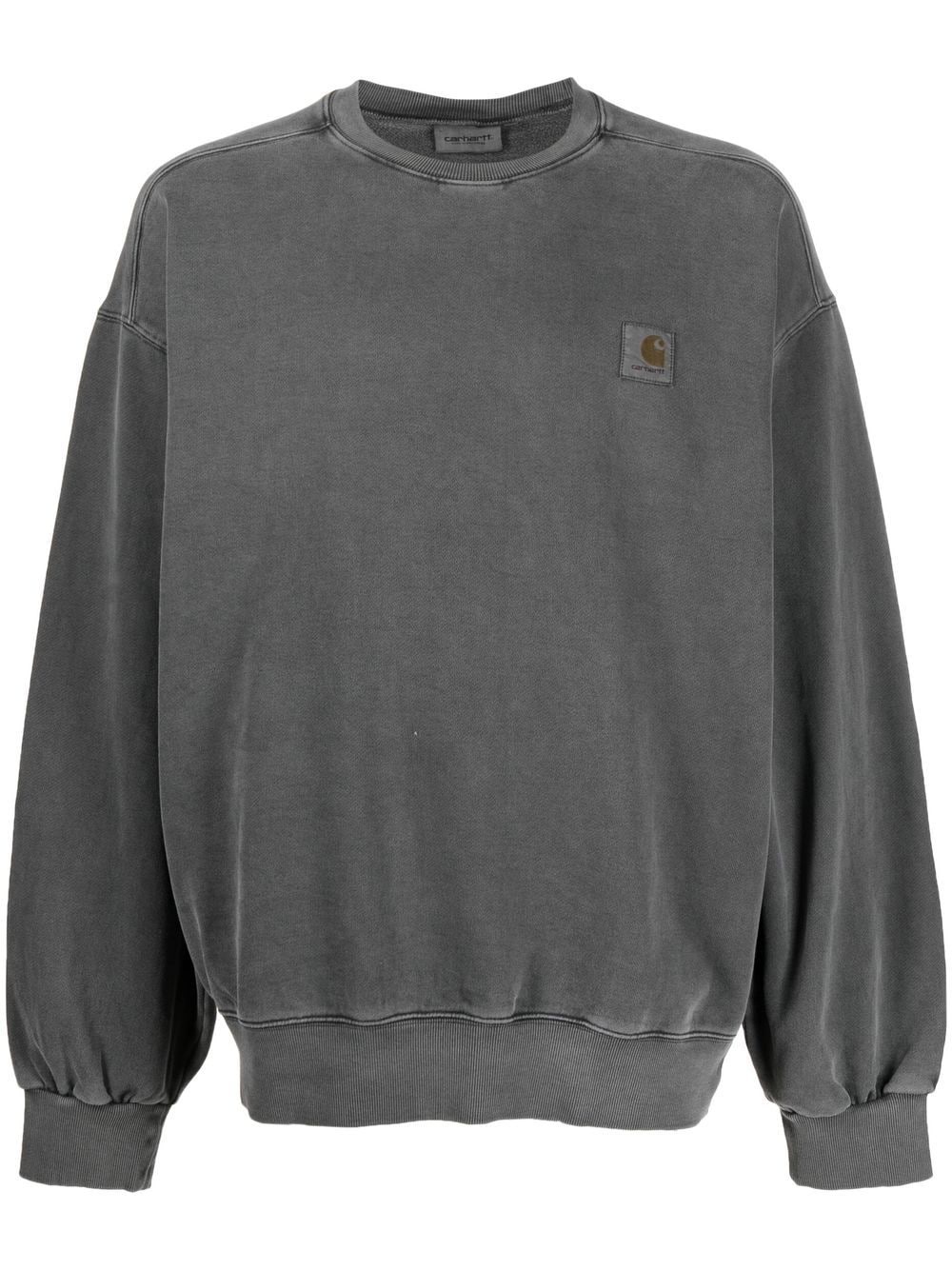Vulcan garment-dyed sweatshirt - 1