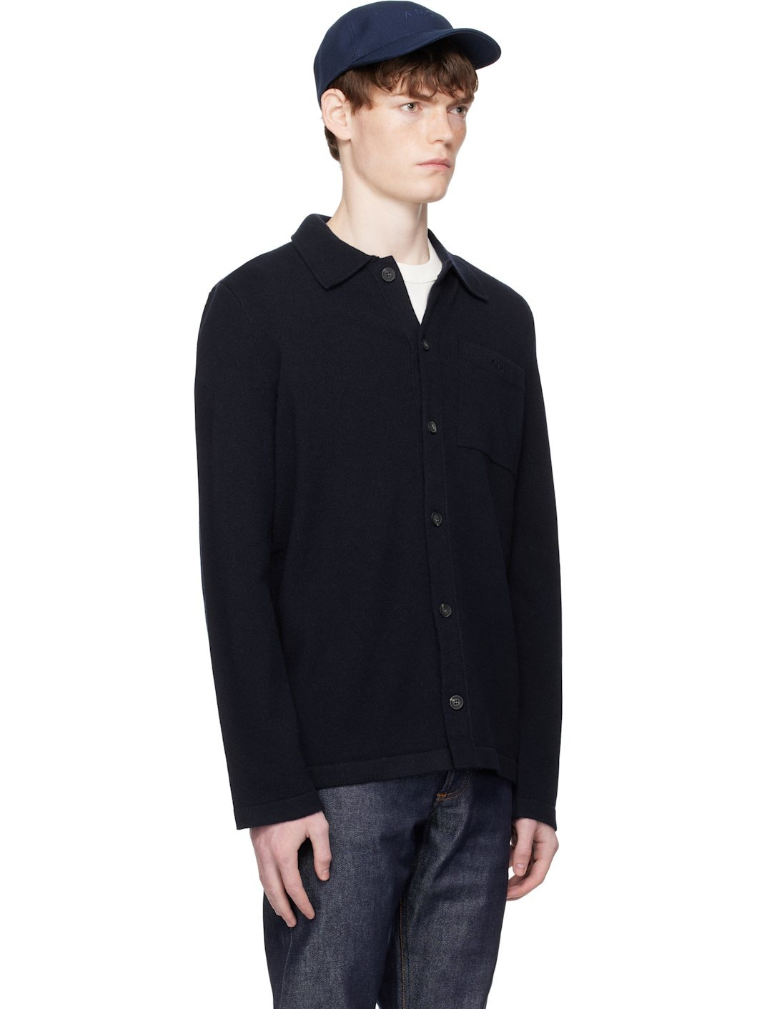 Navy Matti Cardigan - 2