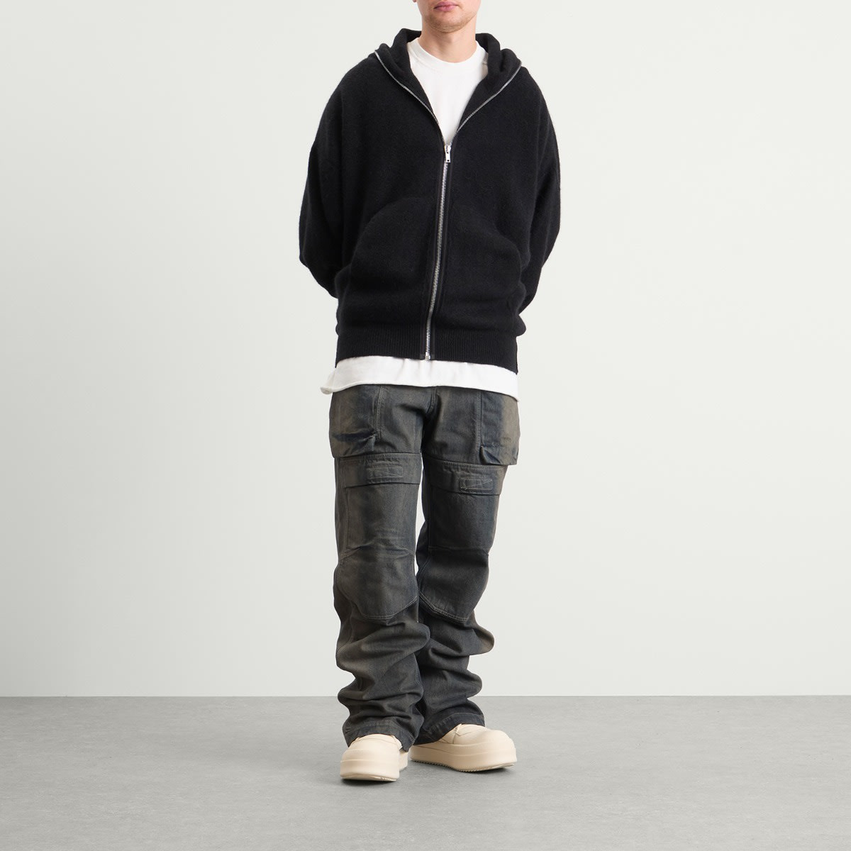 Rick Owens Alpaca Gimp Hoodie - 4