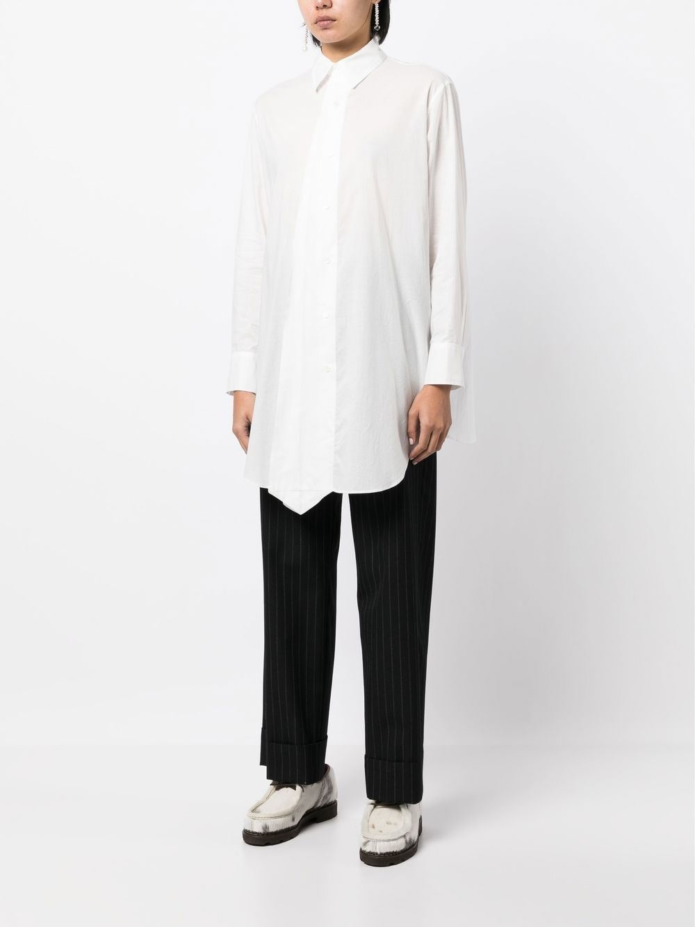 oversized cotton shirt - 3