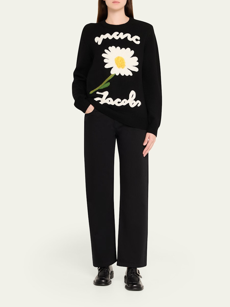 Marc Jacobs The Jean Straight-Leg Pants outlook