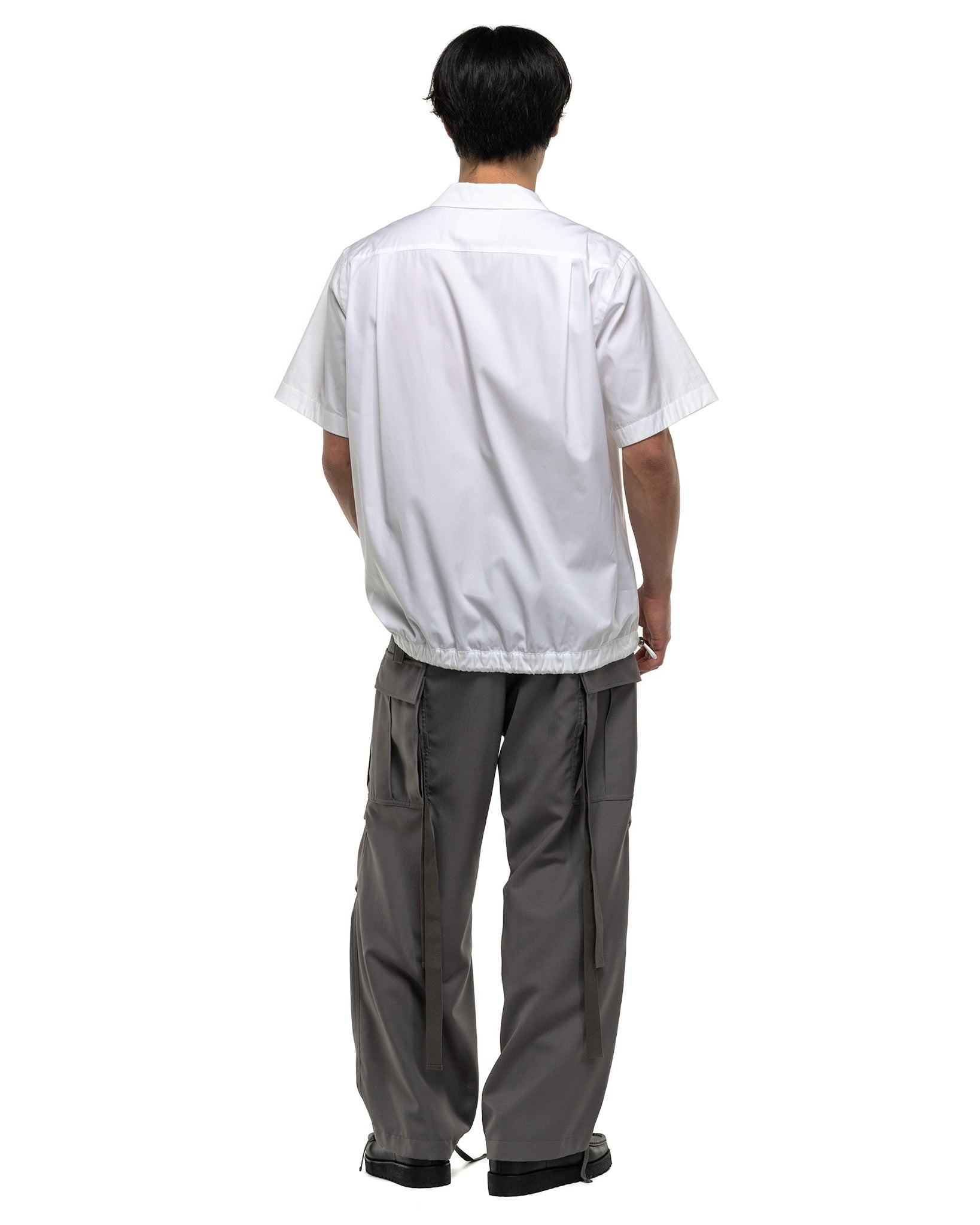 Cotton Poplin Shirt Off White - 3