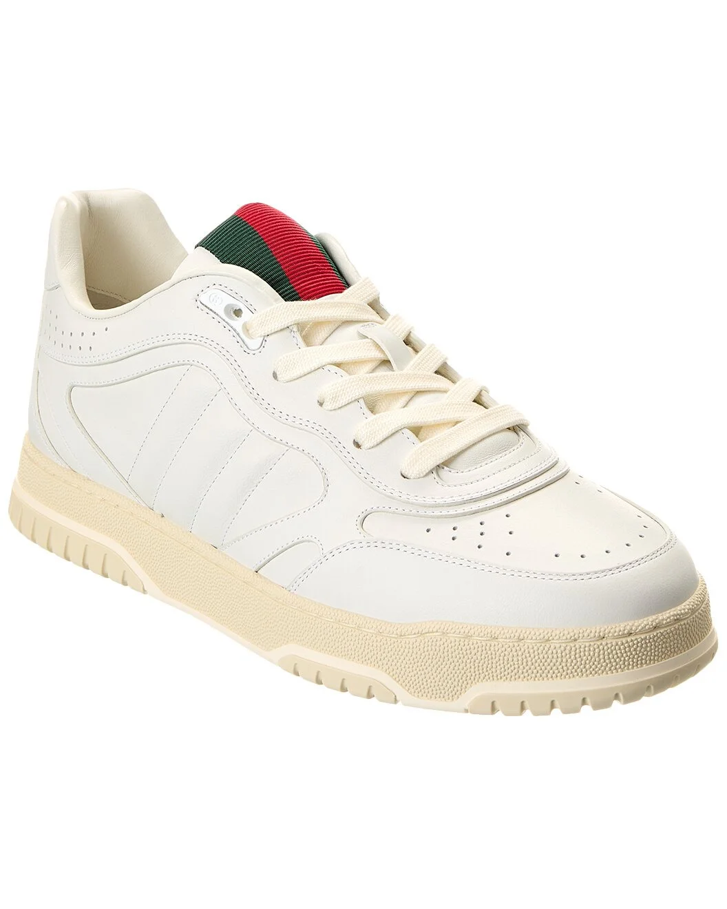 Gucci Re-Web Leather Sneaker - 1