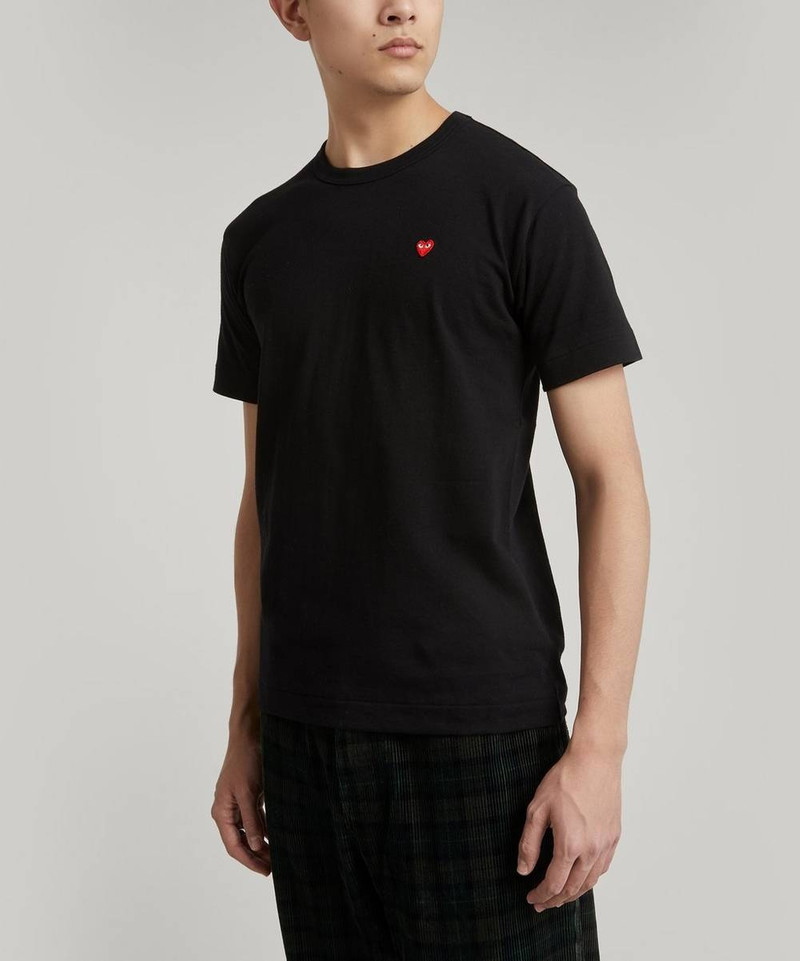 Comme des Garçons PLAY Small Heart Logo Patch T-Shirt outlook