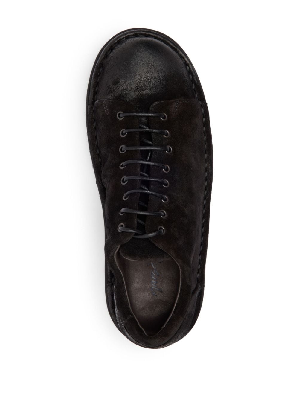 leather derby shoes - 3