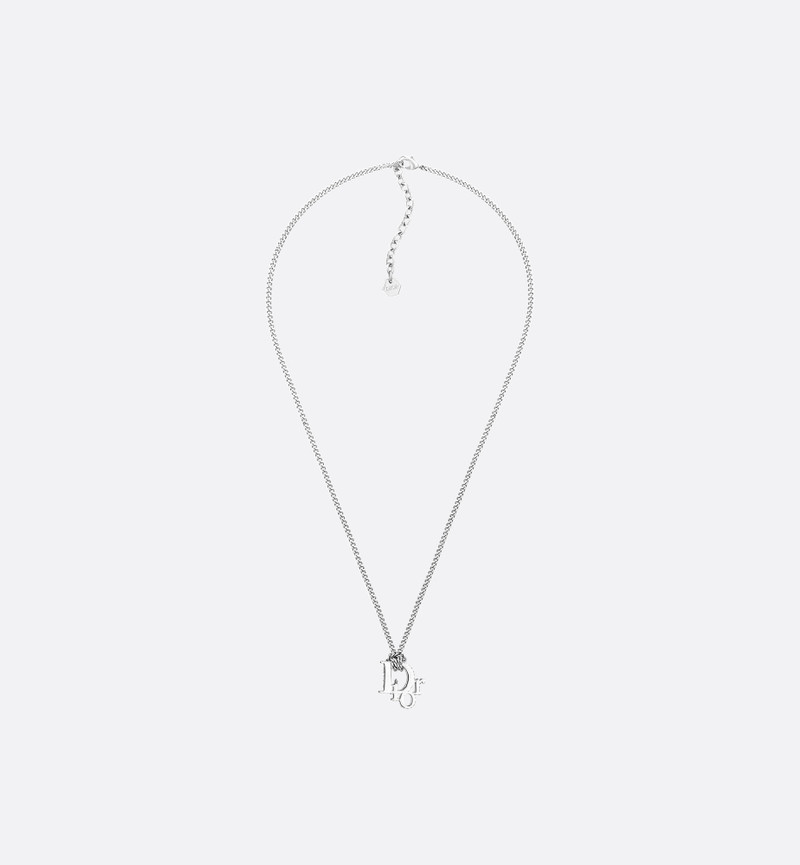 Dior Oblique Pendant Necklace 1