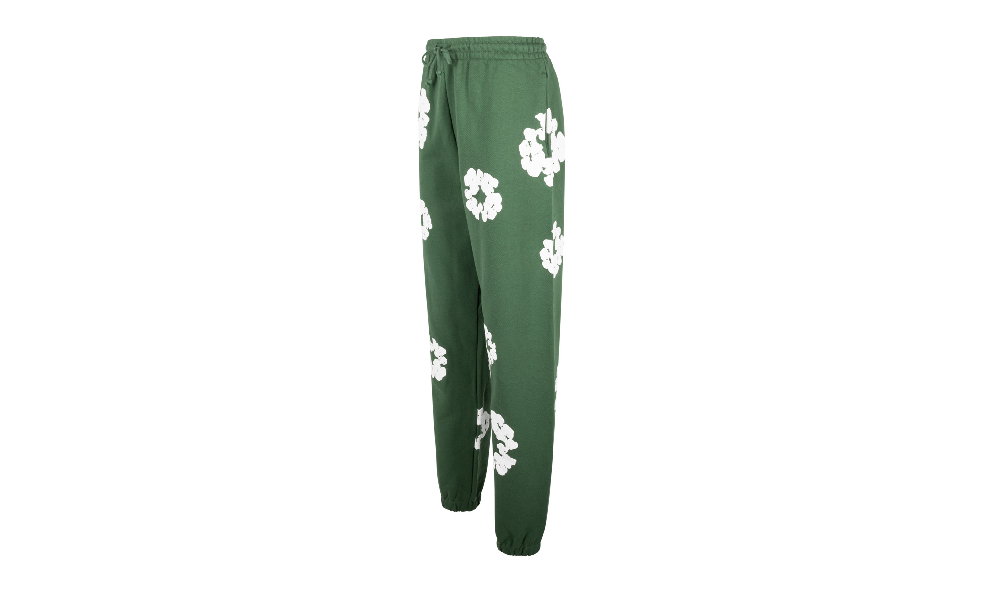 Cotton Wreath Sweatpant "Green" - 2