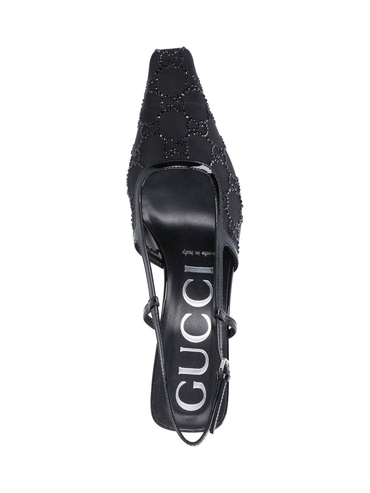 PUMPS SLINGBACK WITH CRYSTALS - 5