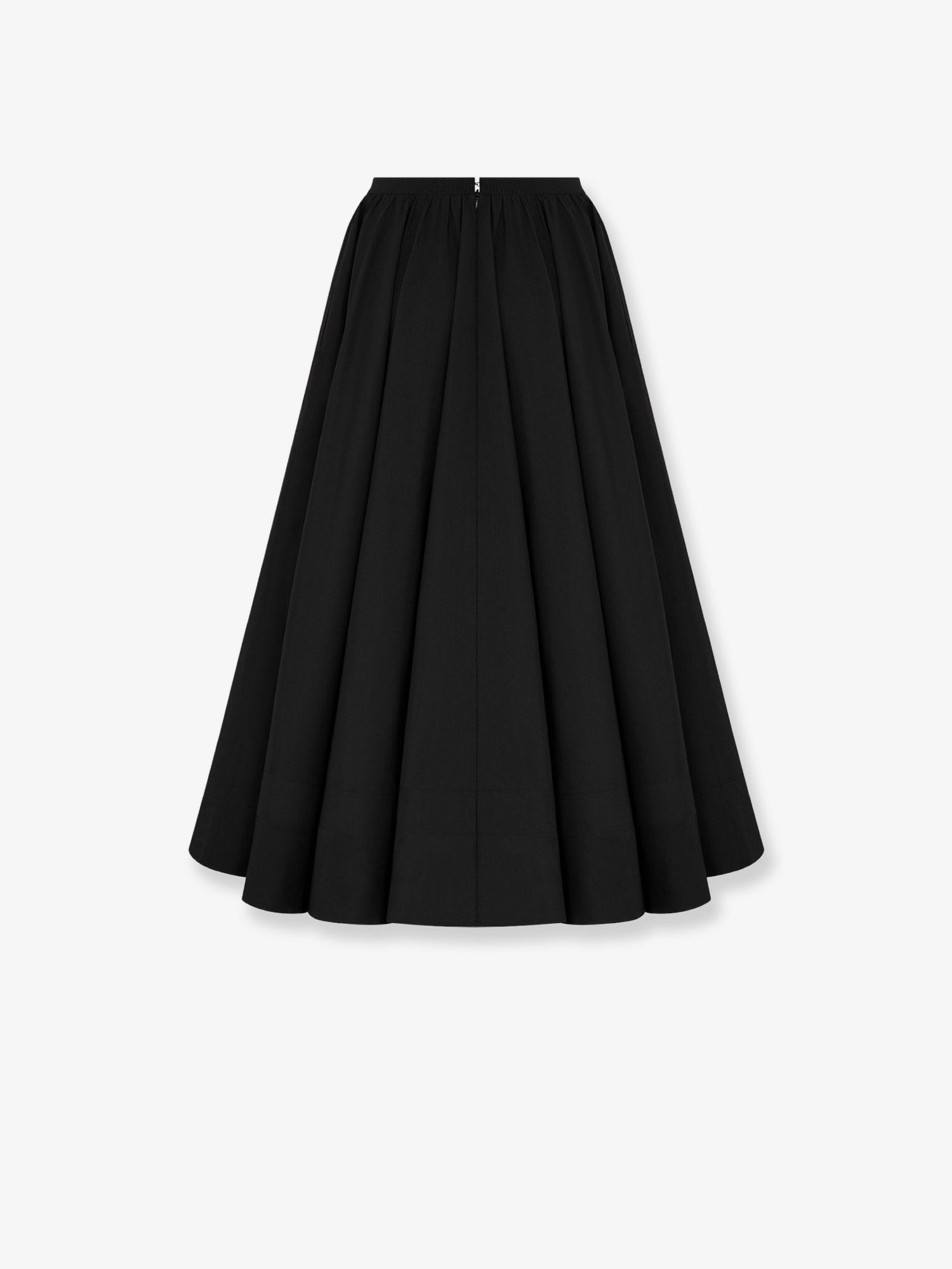 Dior Women Flared Silk Midi Skirt - 2