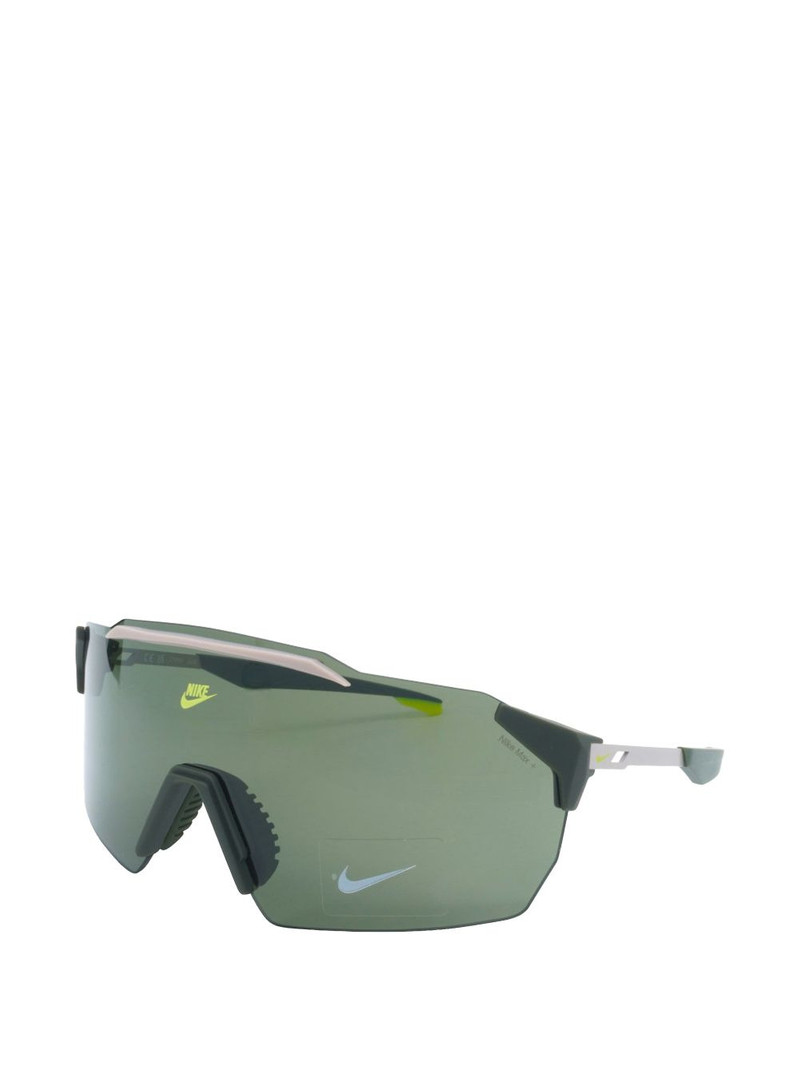 Nike Limitless Shield geometric-frame sunglasses outlook
