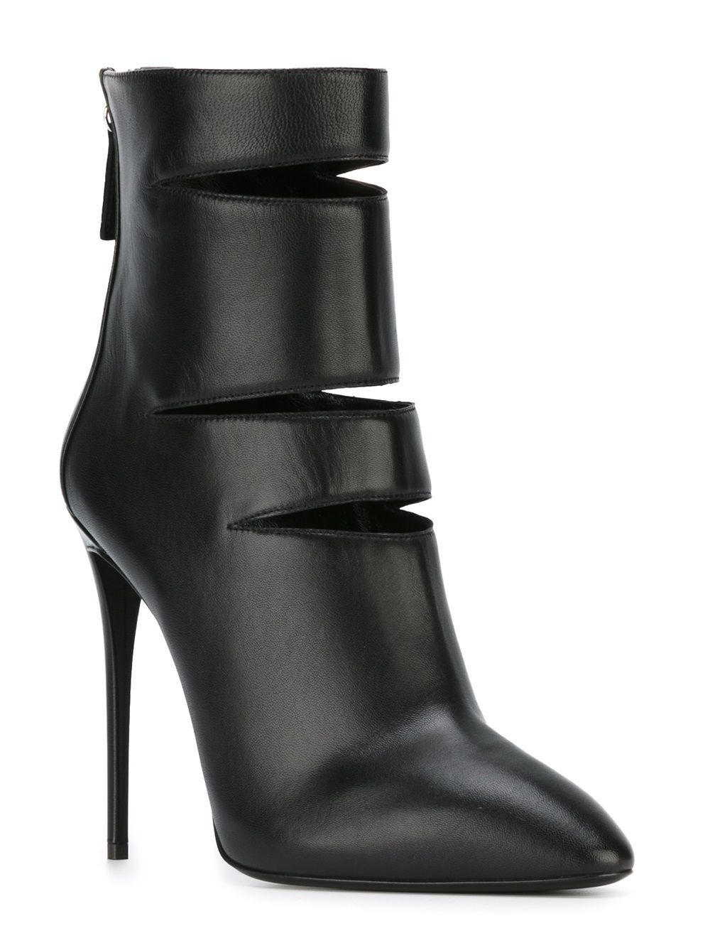 cut out detail boots - 2