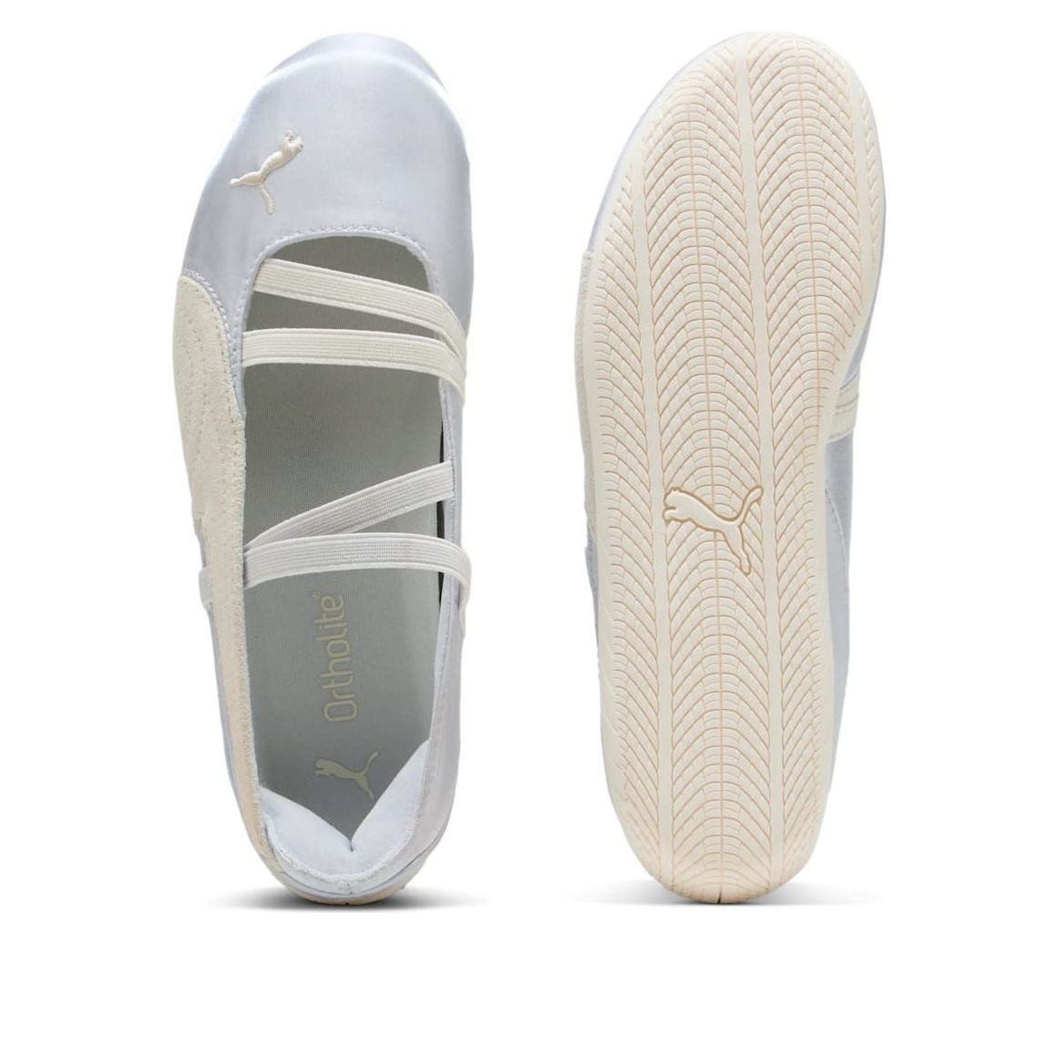 (WMNS) PUMA Speedcat Ballet 'Silver Mist Warm White Satin' 404383-03 - 4