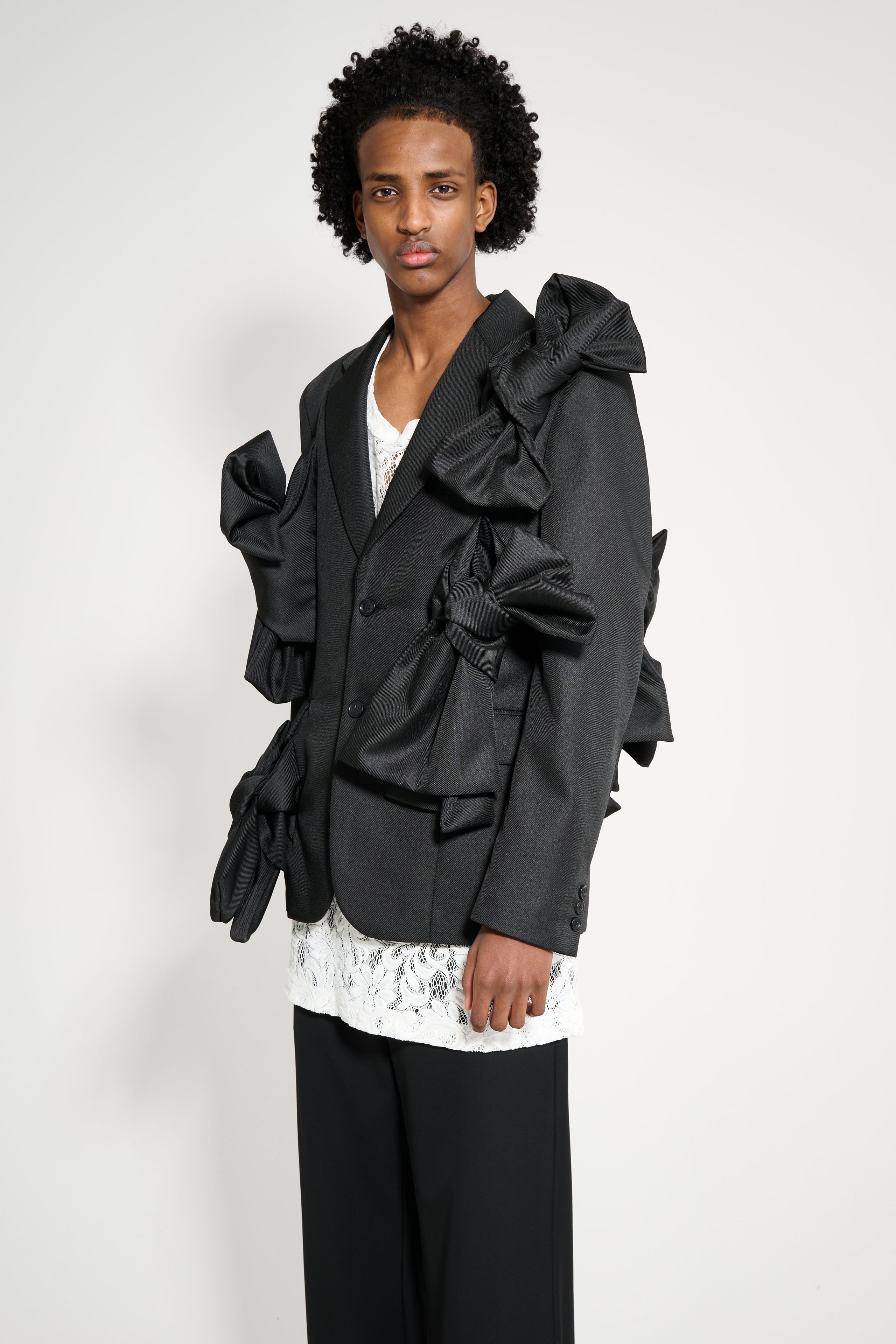 COMME DES GARÇONS HOMME PLUS JACKET BLACK - 2