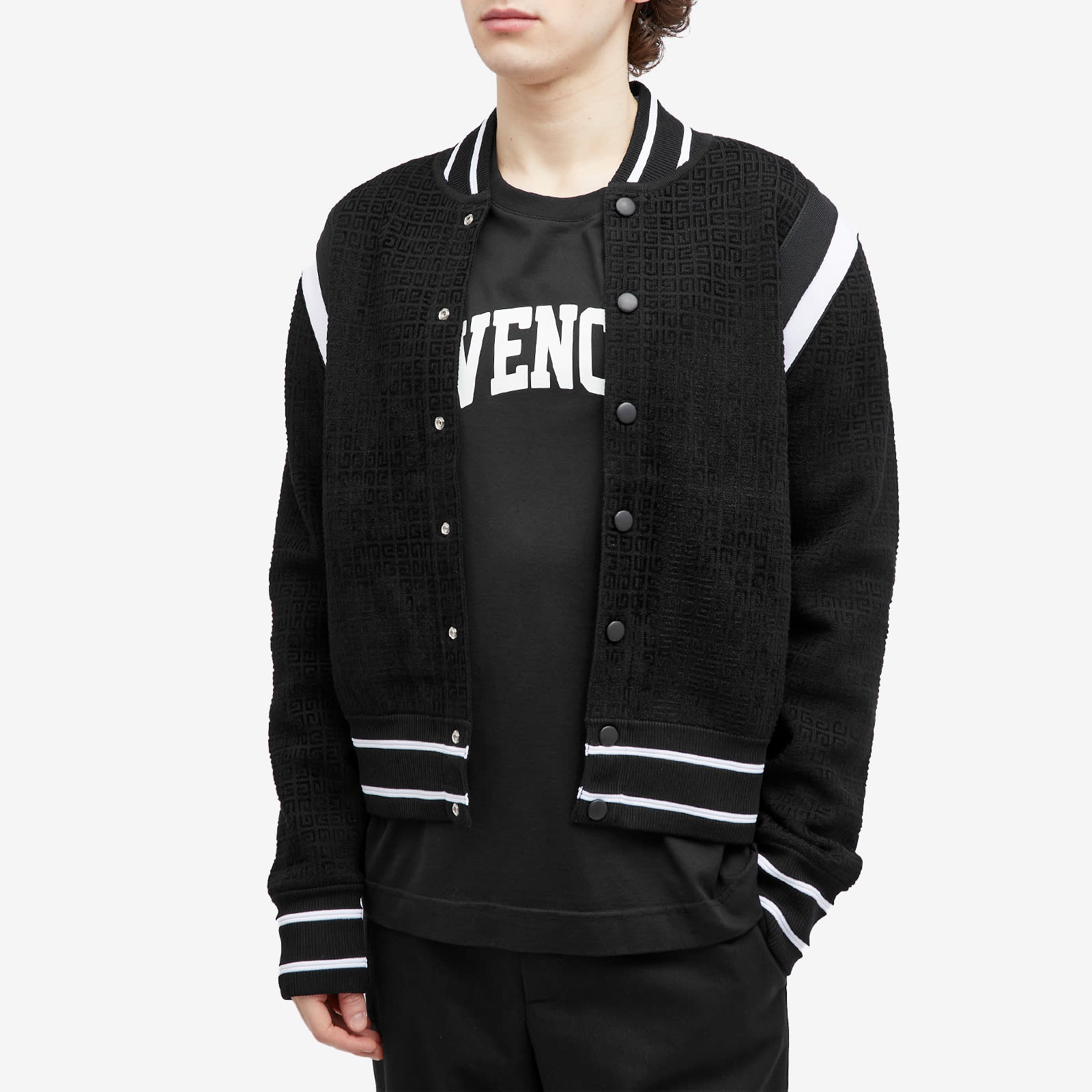 Givenchy Knitted Bomber Jacket - 2