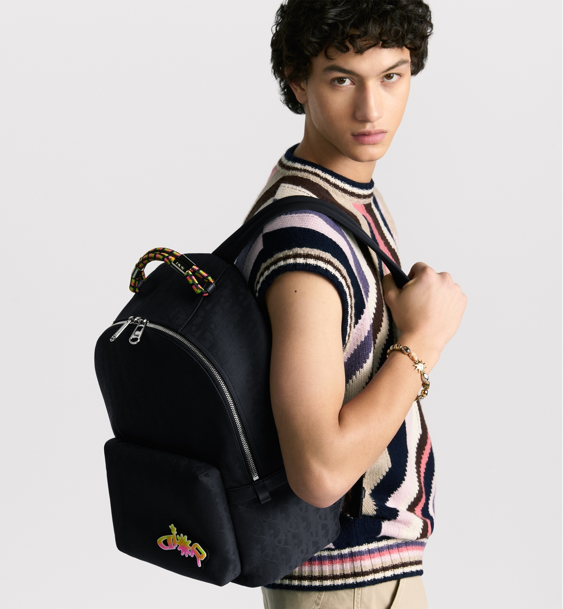 DIOR AND LEWIS HAMILTON Zipped Backpack - 2