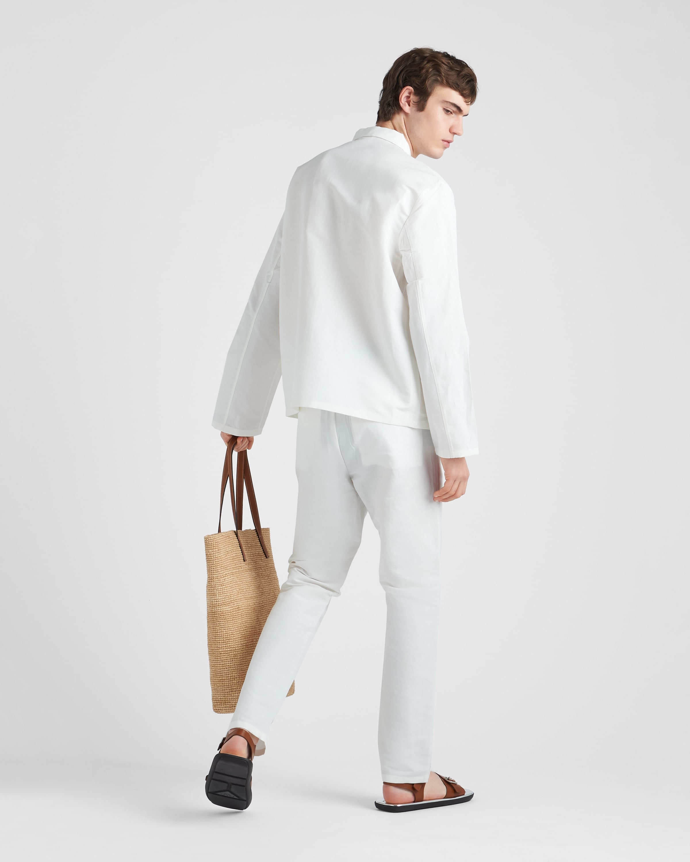 Linen-blend pants - 5
