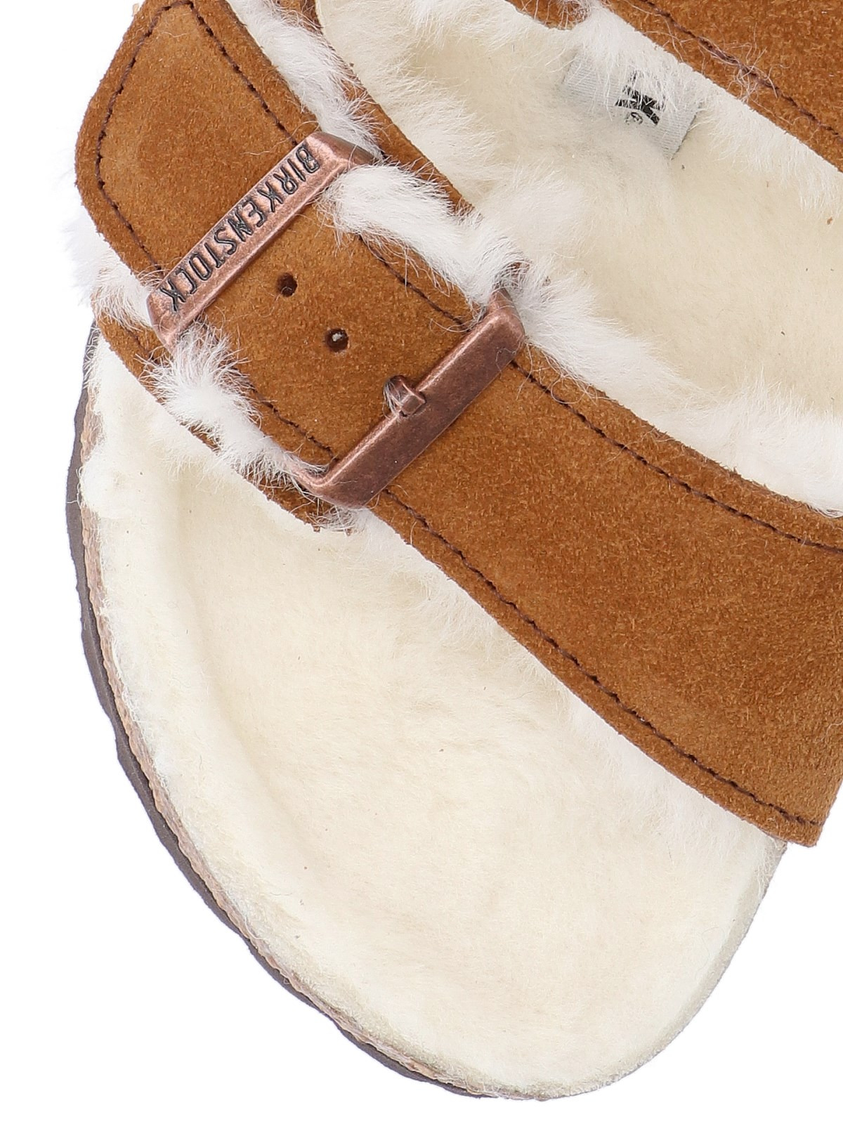 'ARIZONA' SHEARLING SANDALS - 5