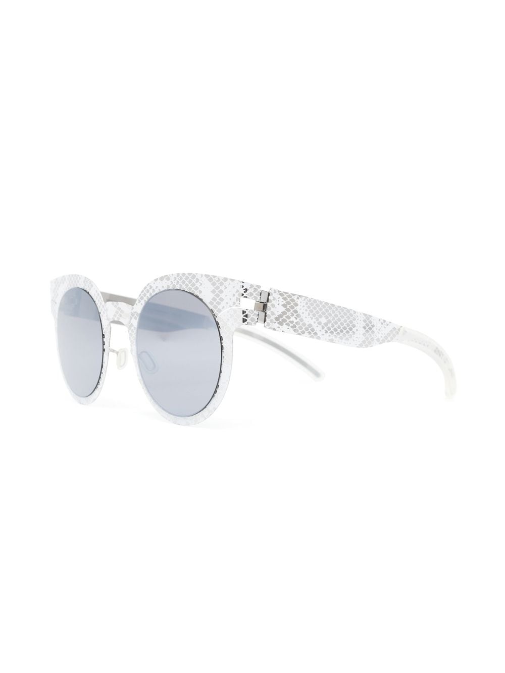 python-print wayfarer sunglasses - 2
