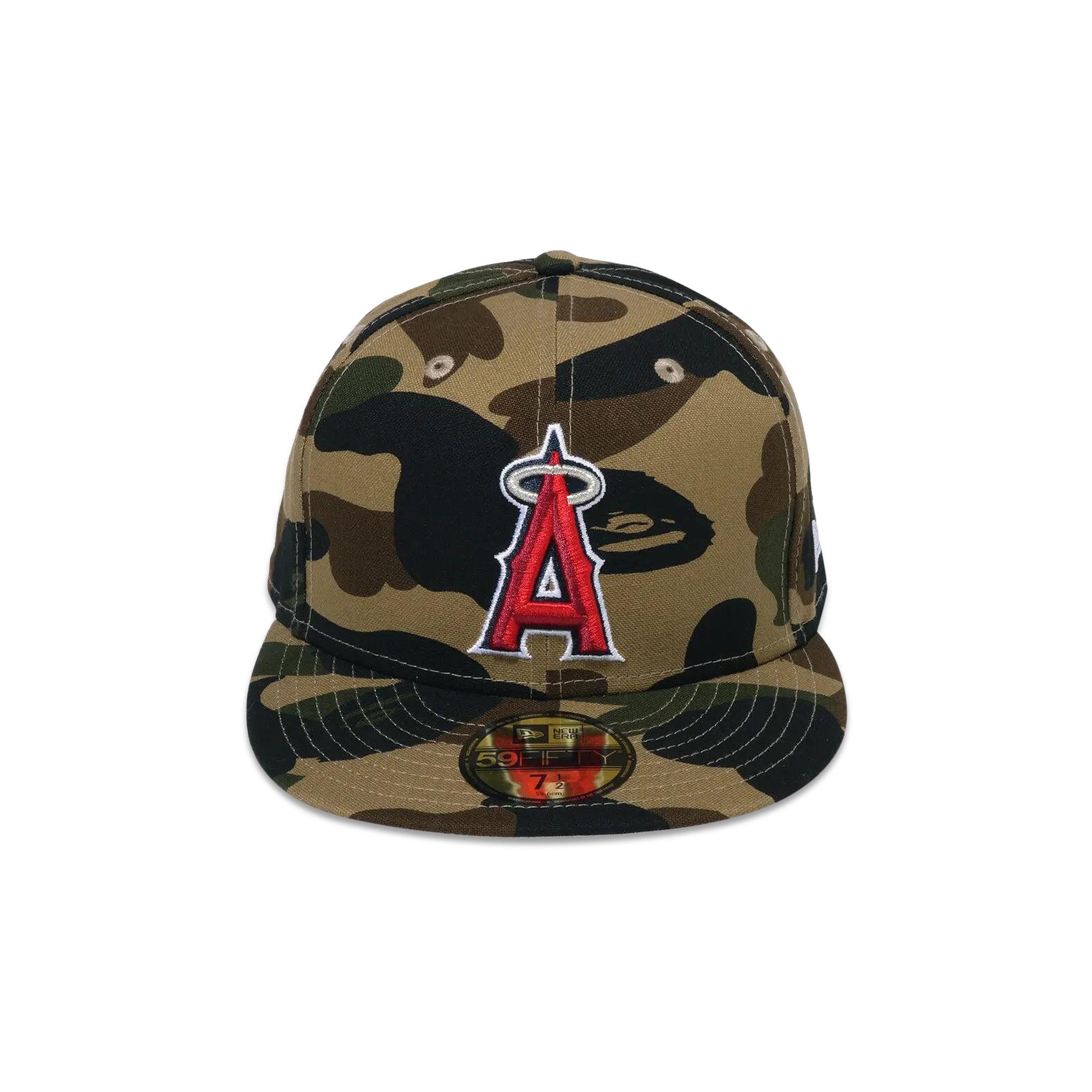 BAPE x MLB x New Era Los Angeles Angels 59FIFTY Cap 'Green' - 1