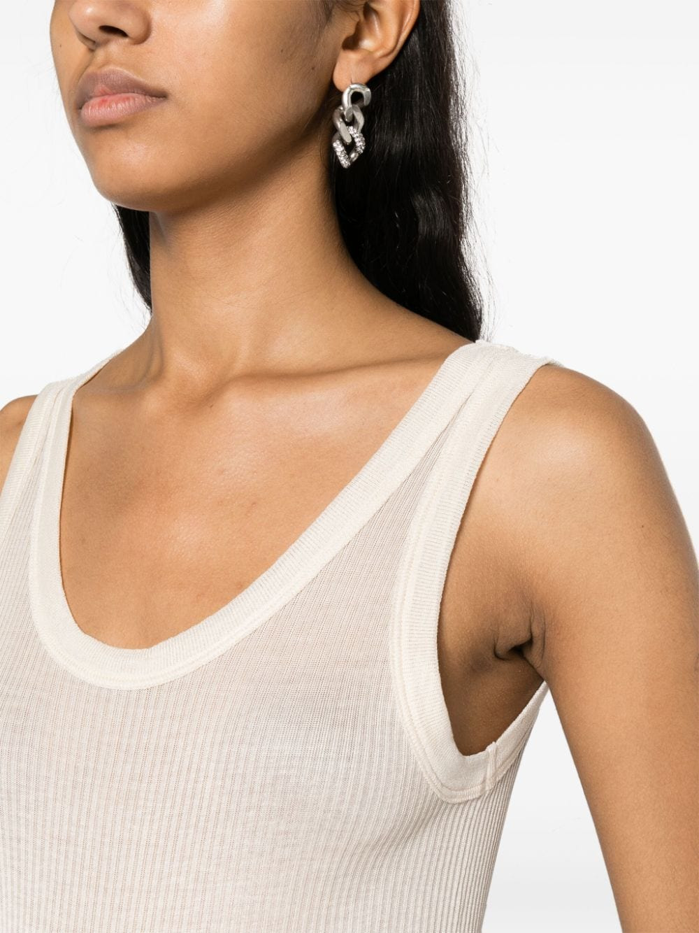 Lemaire Women Ribbed Tank Top - 4